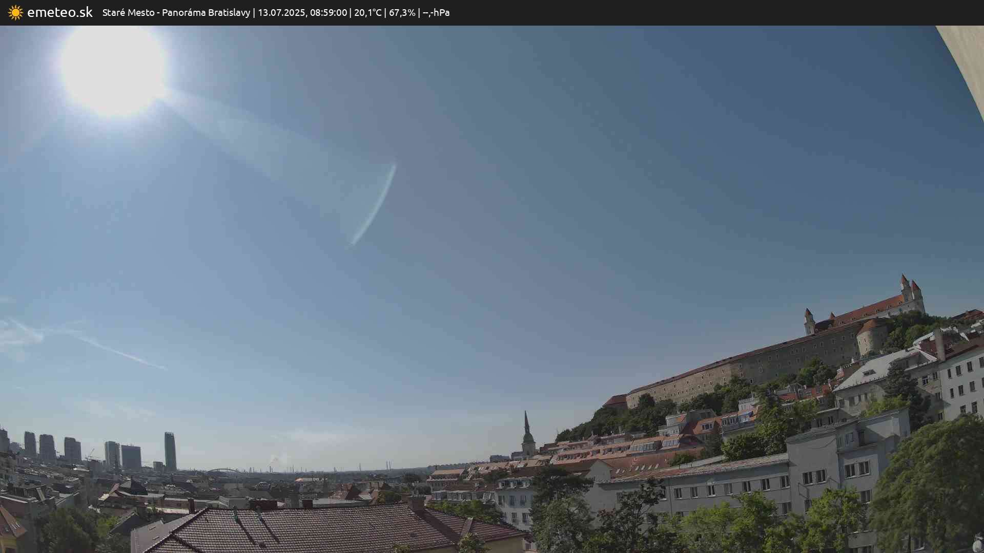 Panoráma Bratislavy