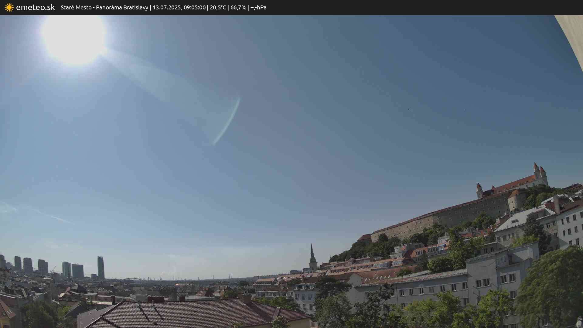 Panoráma Bratislavy