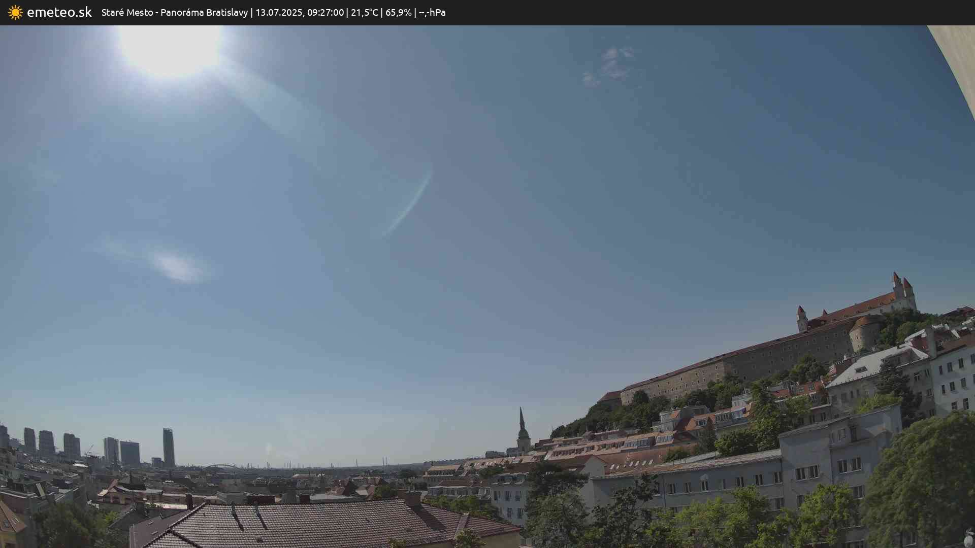 Panoráma Bratislavy