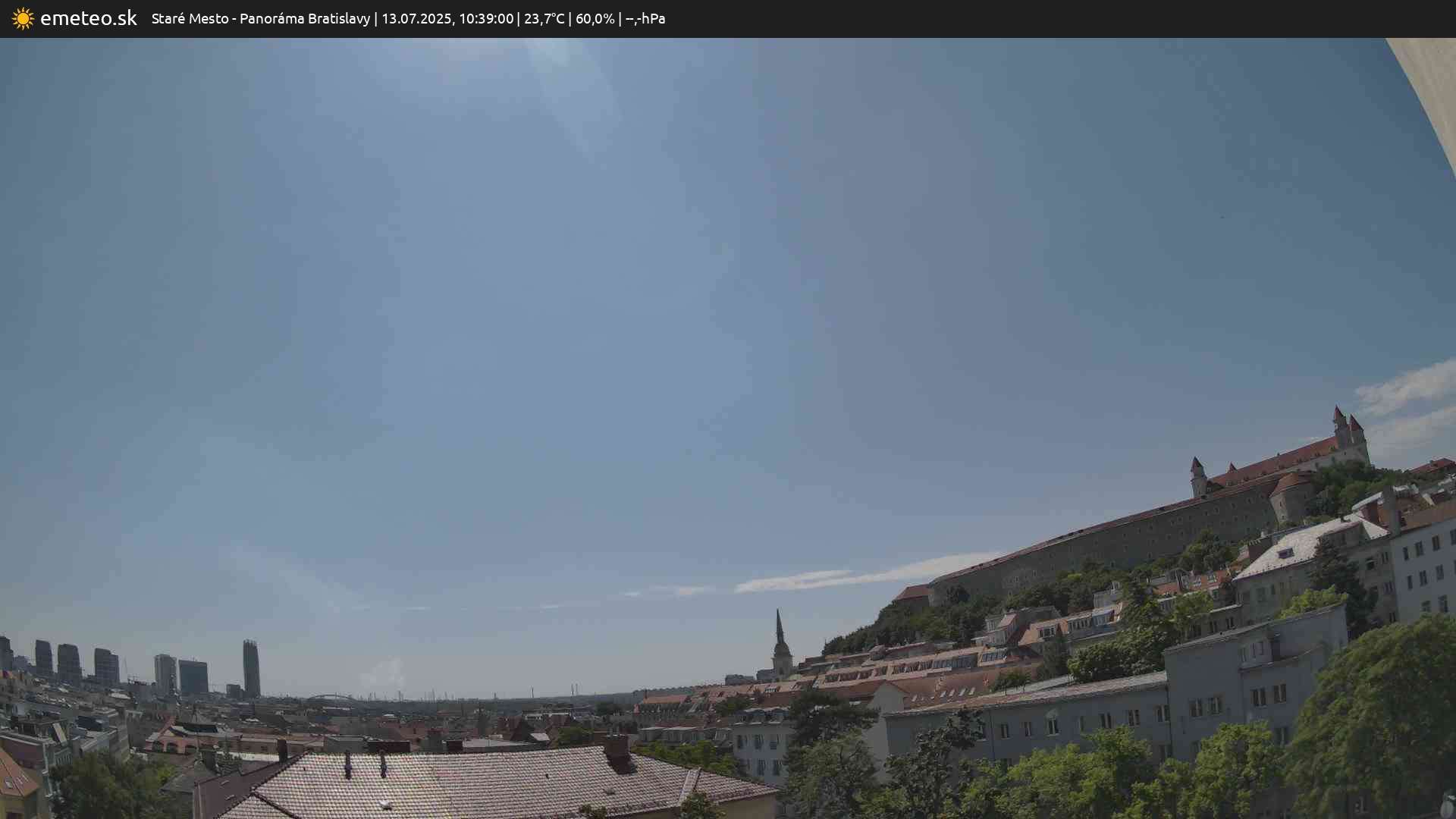Panoráma Bratislavy