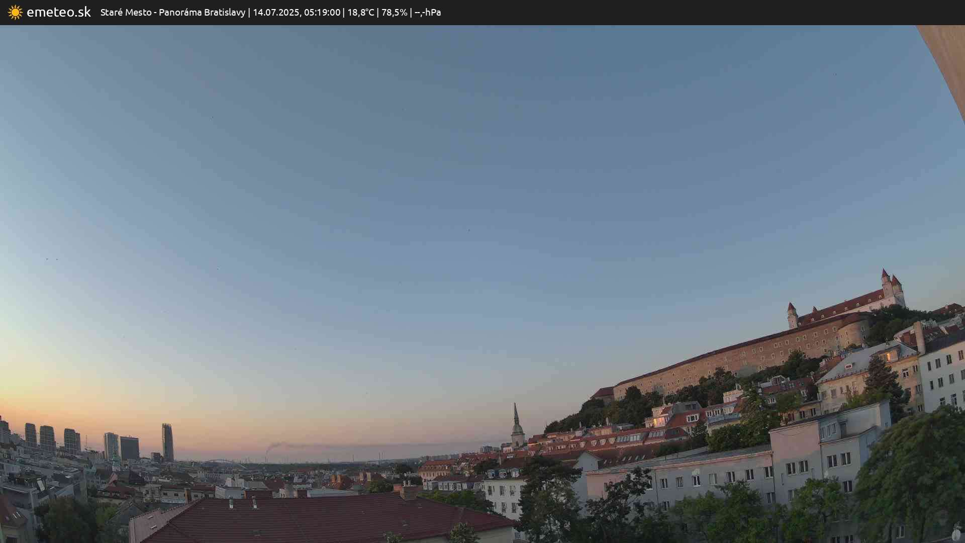 Panoráma Bratislavy