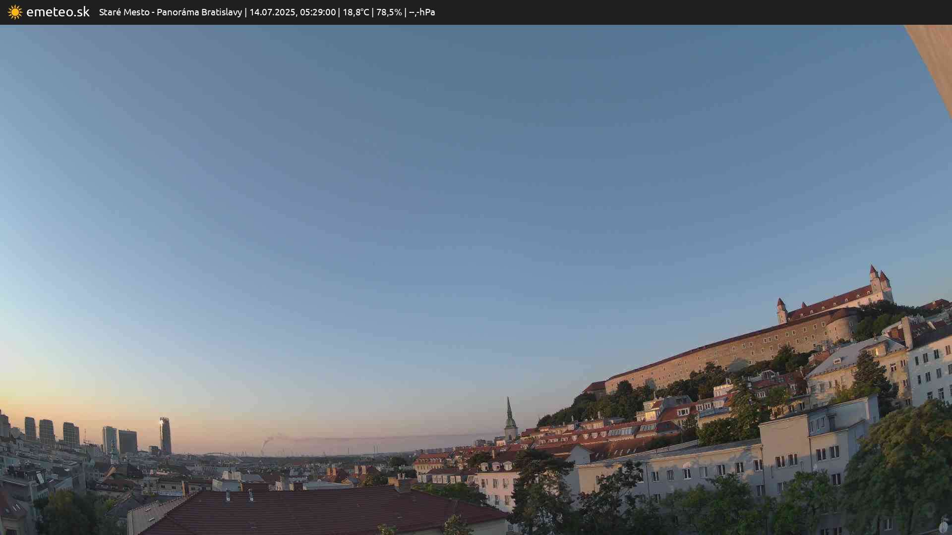 Panoráma Bratislavy