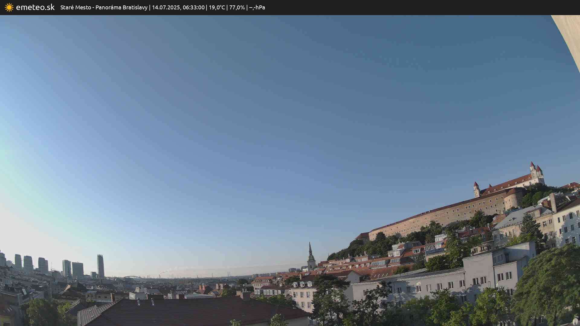 Panoráma Bratislavy