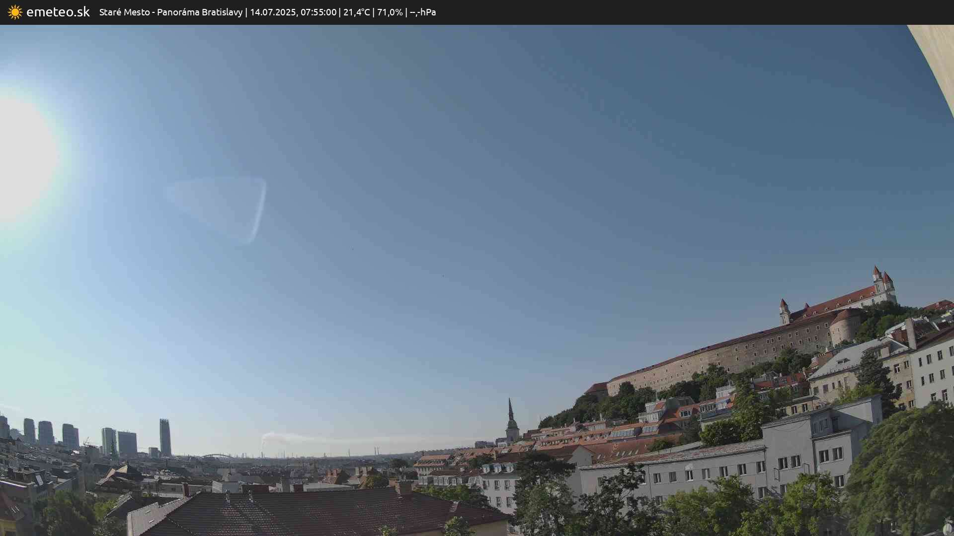 Panoráma Bratislavy