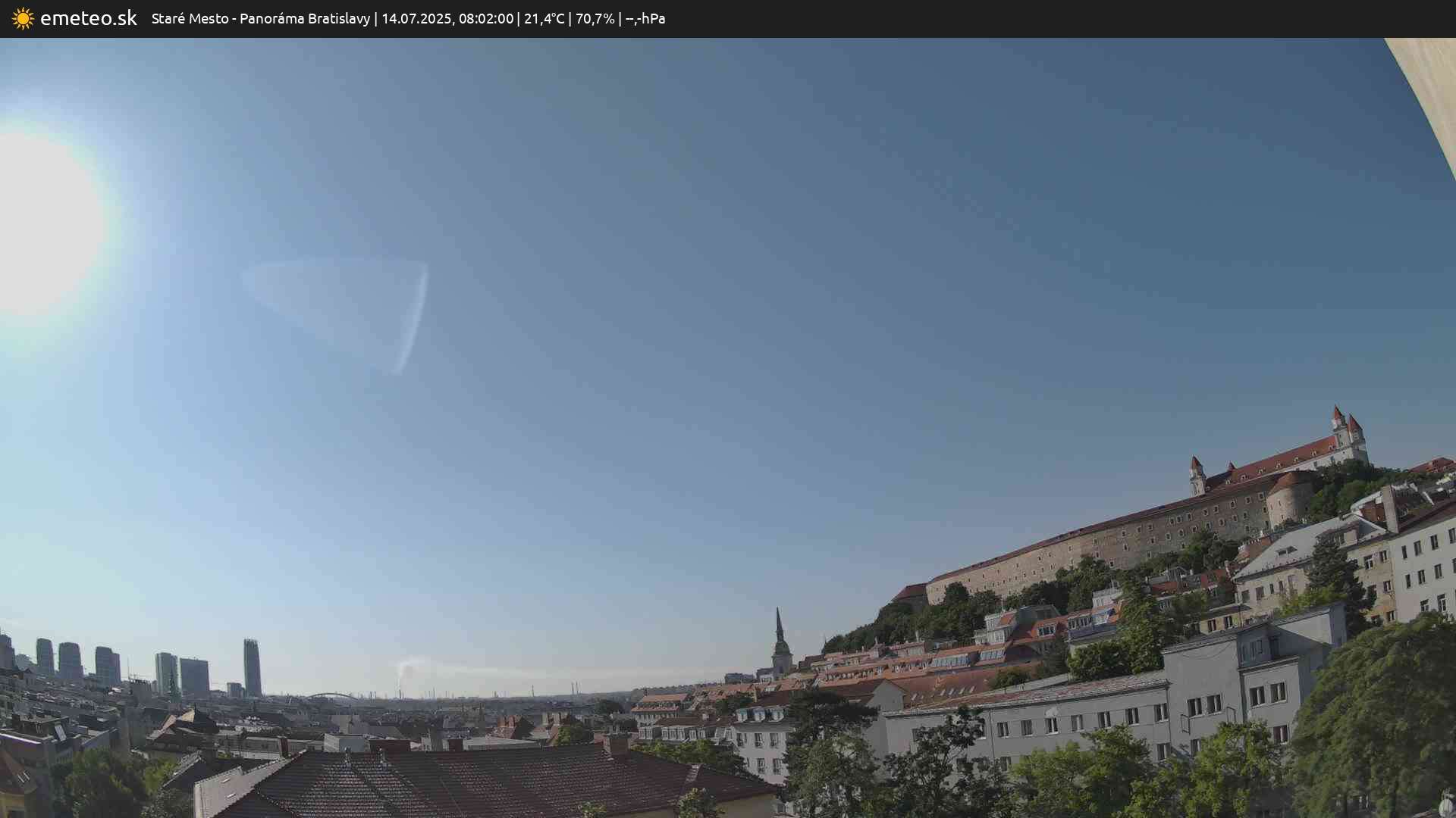 Panoráma Bratislavy