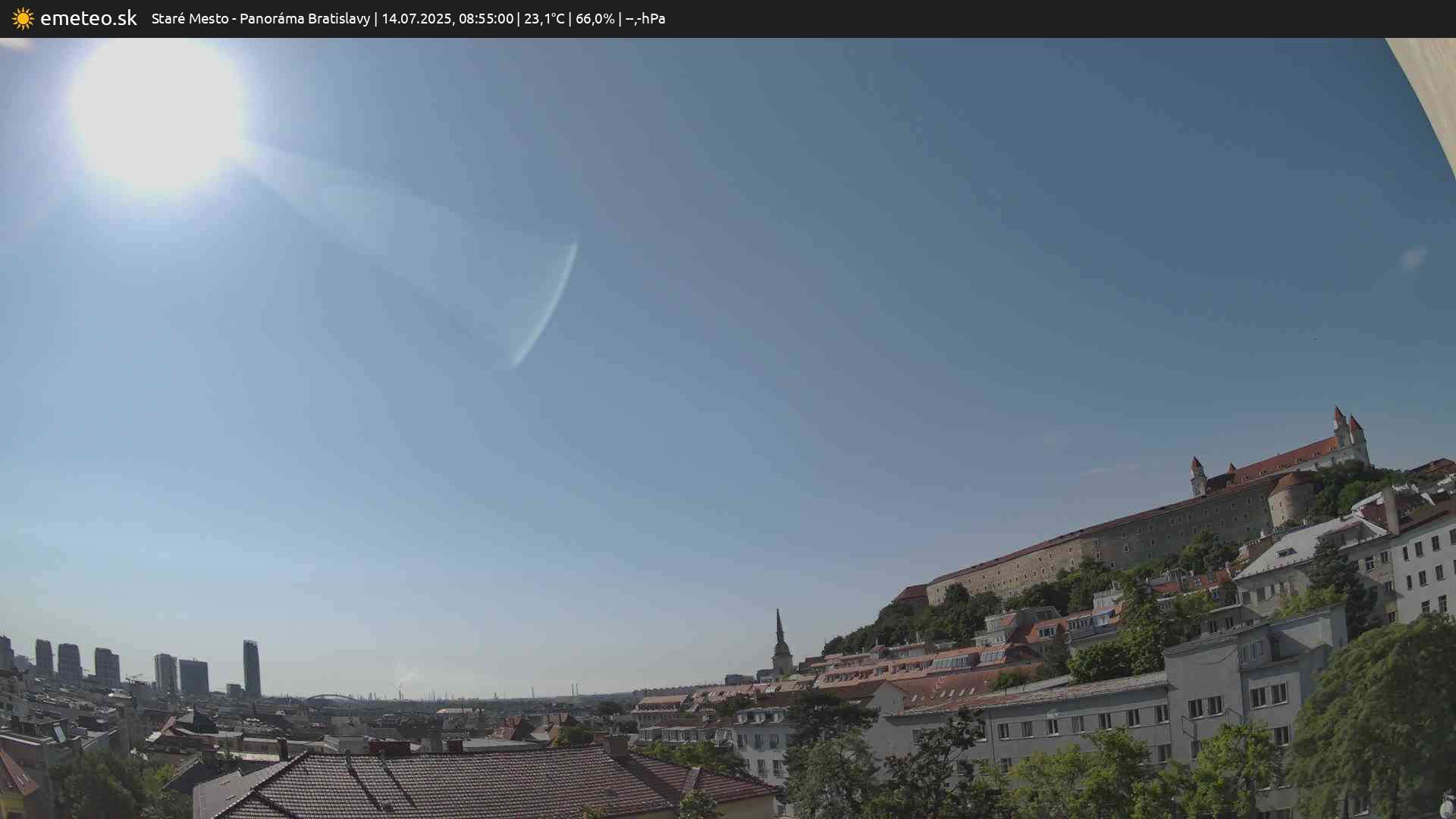 Panoráma Bratislavy
