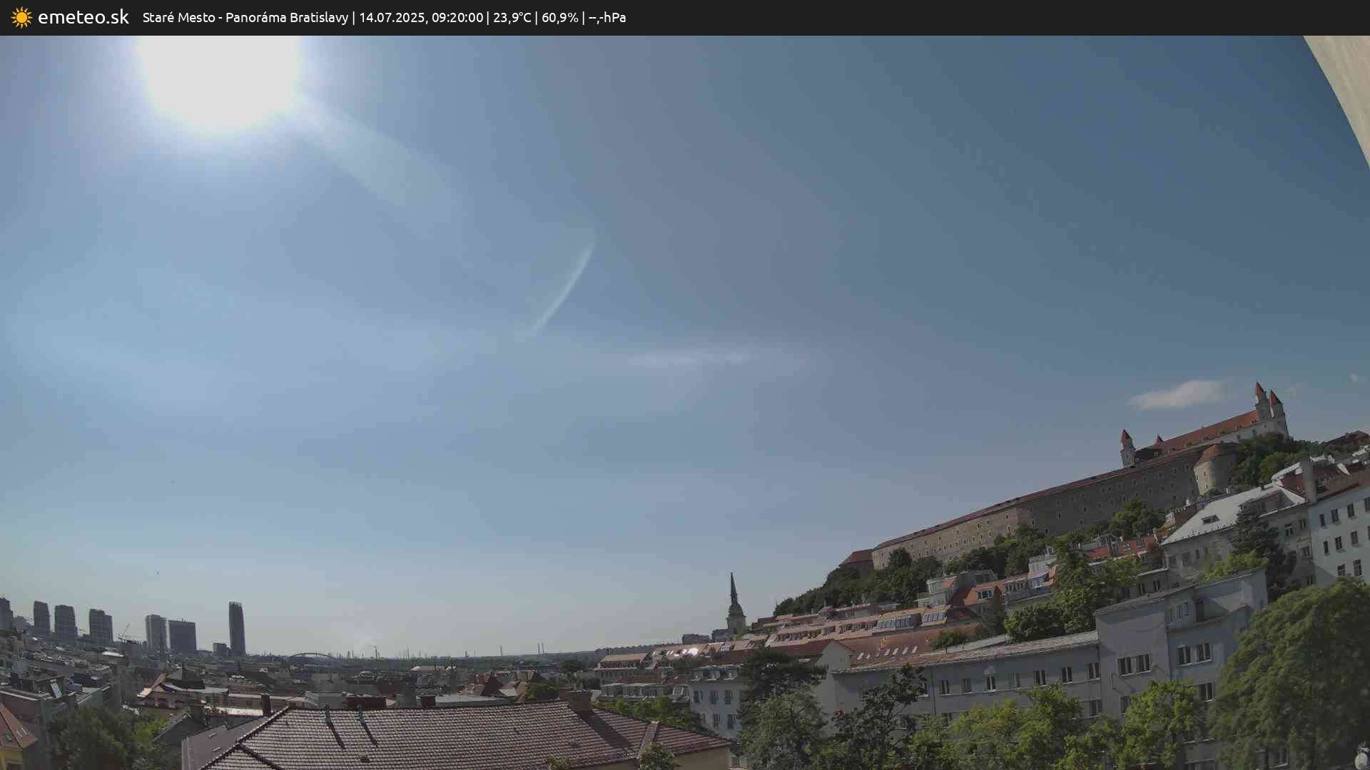 Panoráma Bratislavy