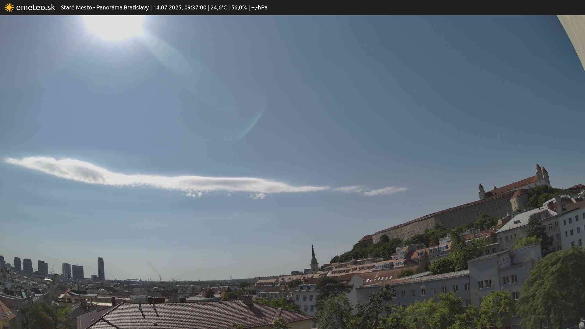 Panoráma Bratislavy
