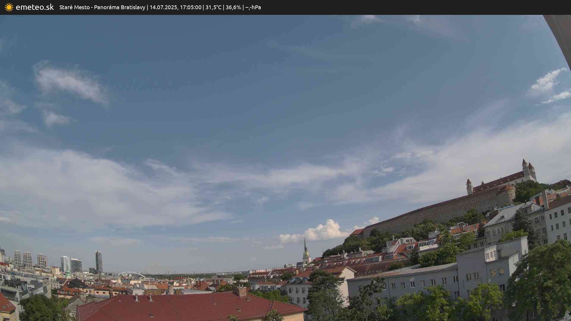 Panoráma Bratislavy
