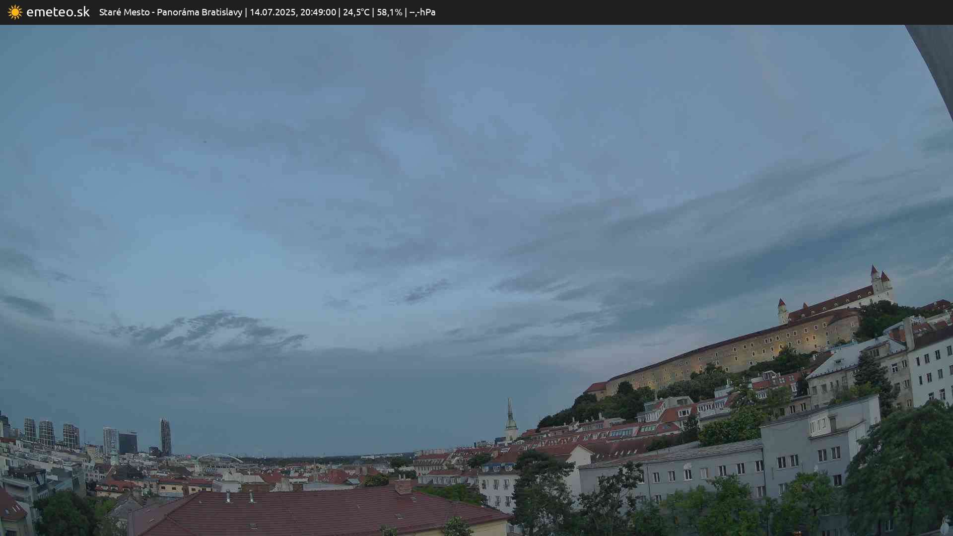 Panoráma Bratislavy