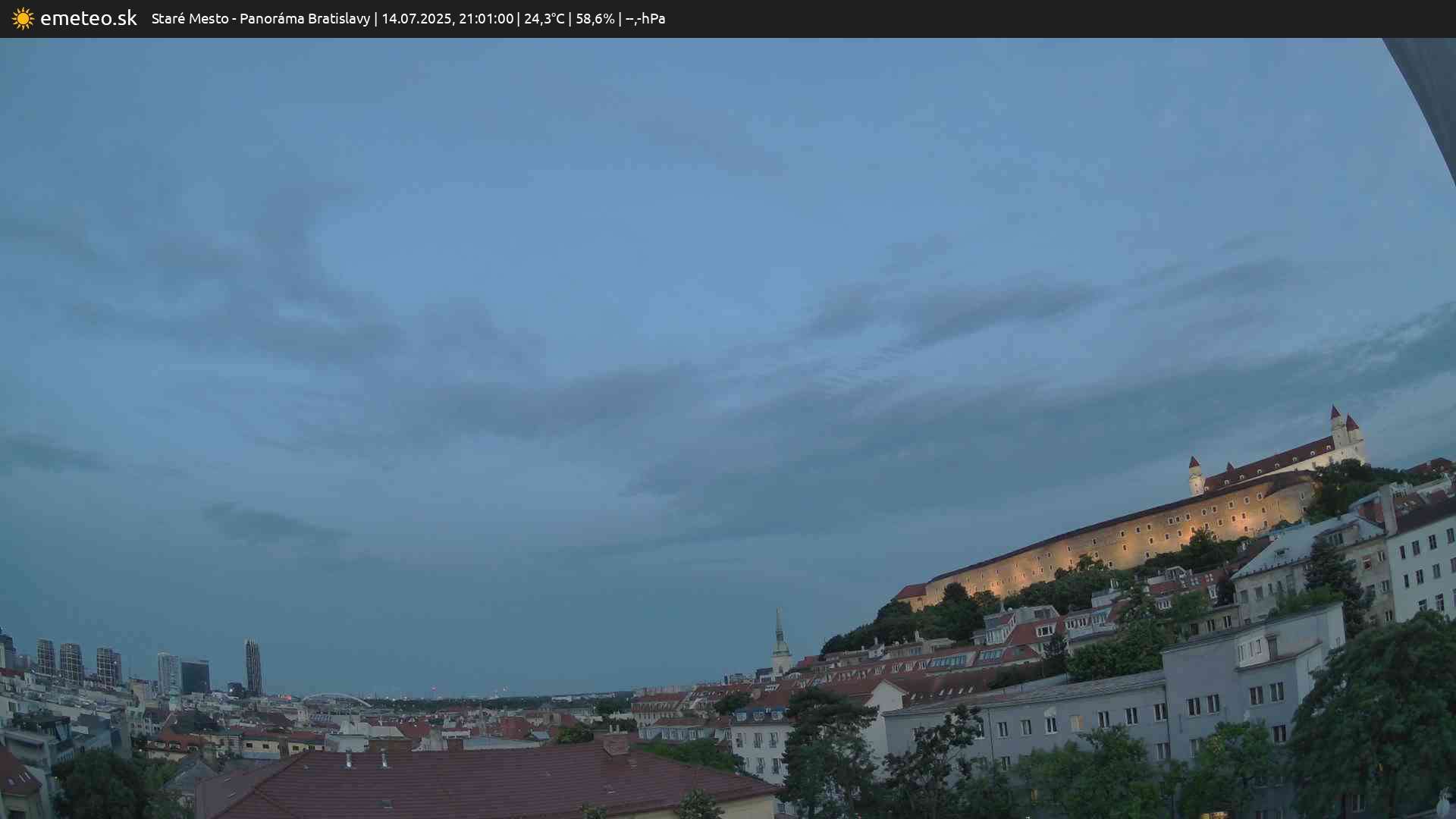Panoráma Bratislavy