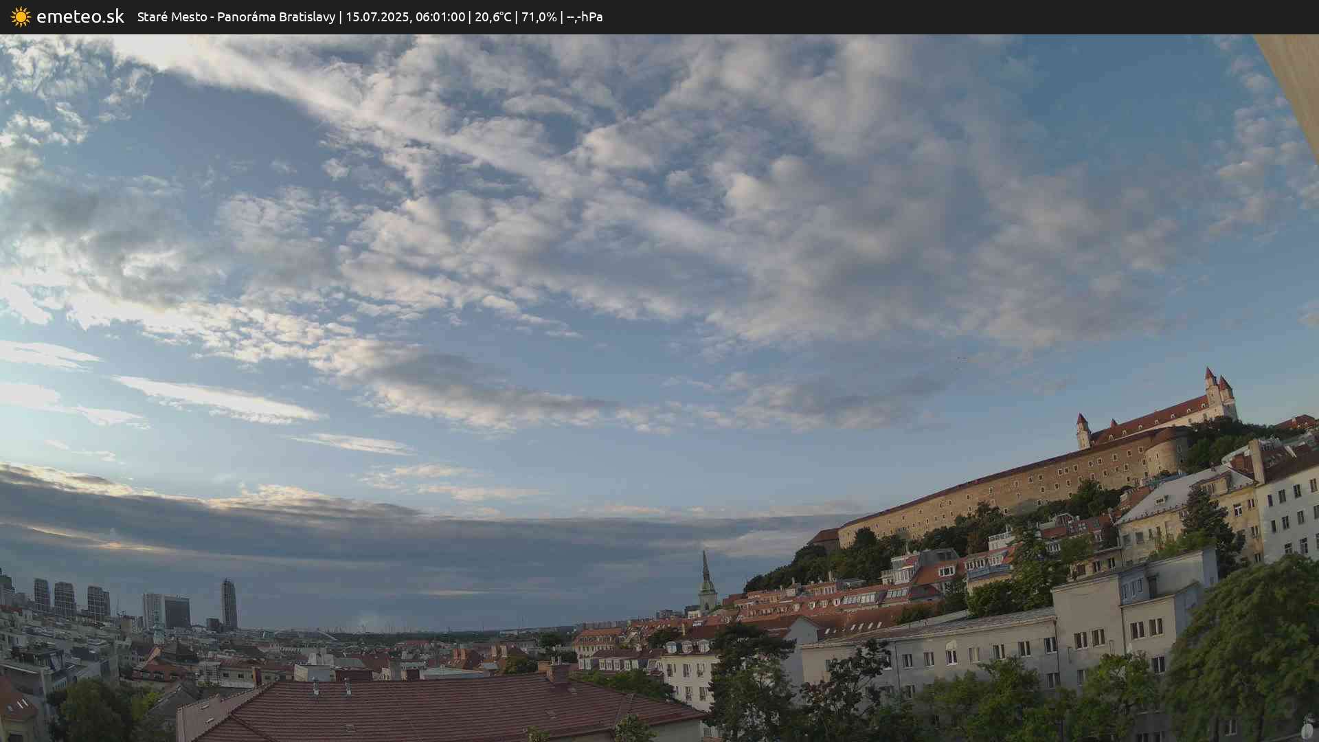 Panoráma Bratislavy
