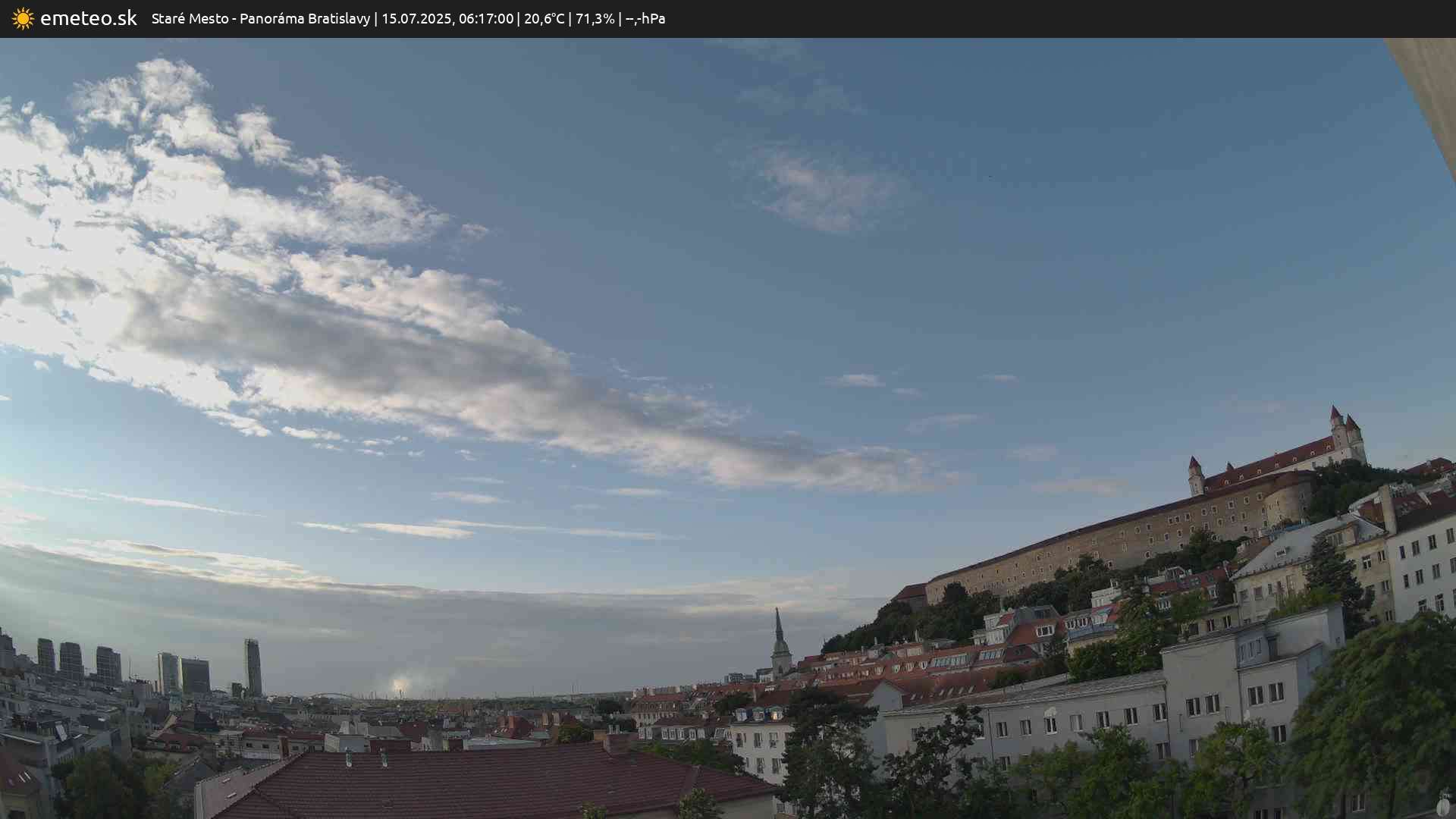 Panoráma Bratislavy