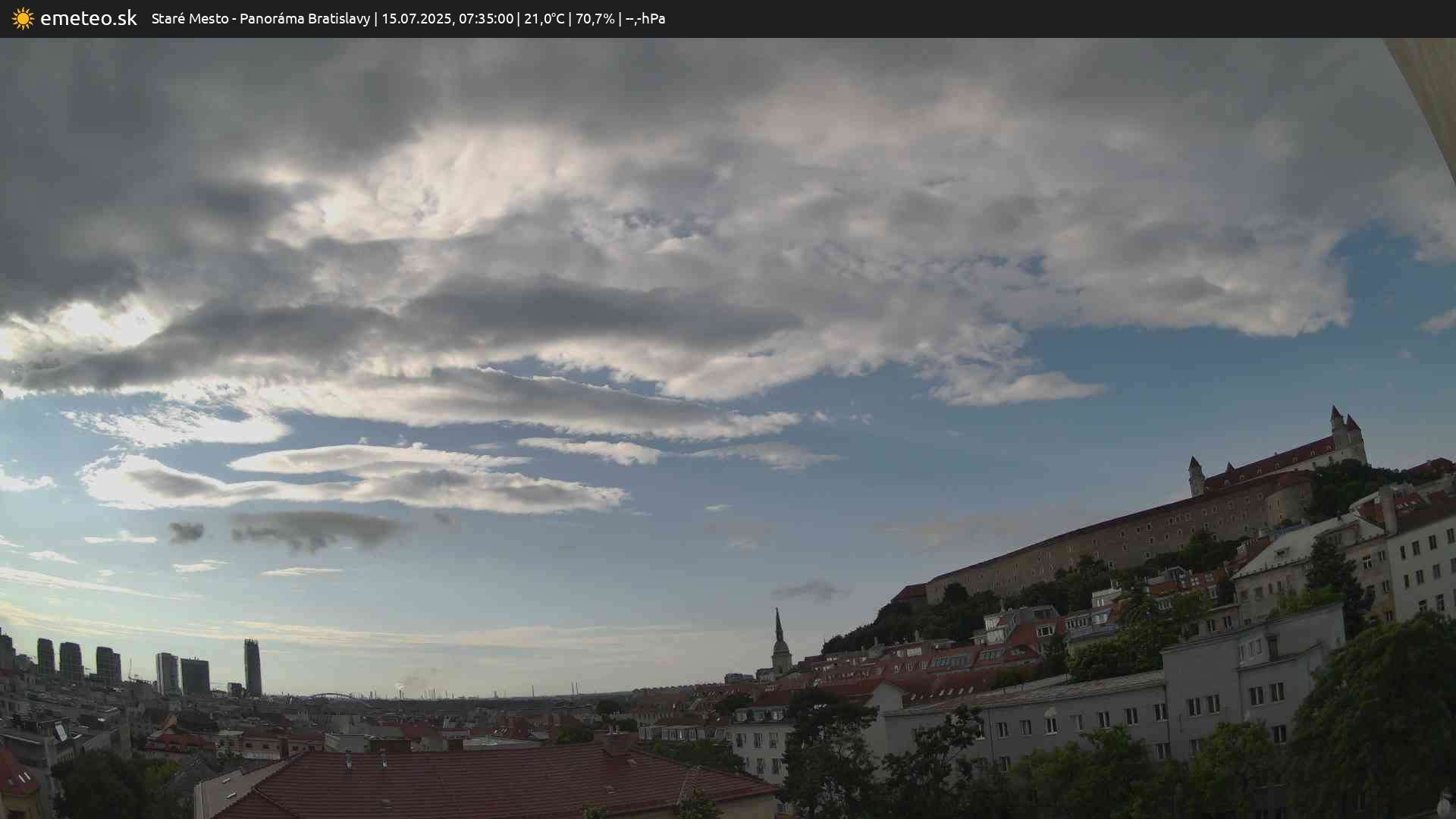 Panoráma Bratislavy