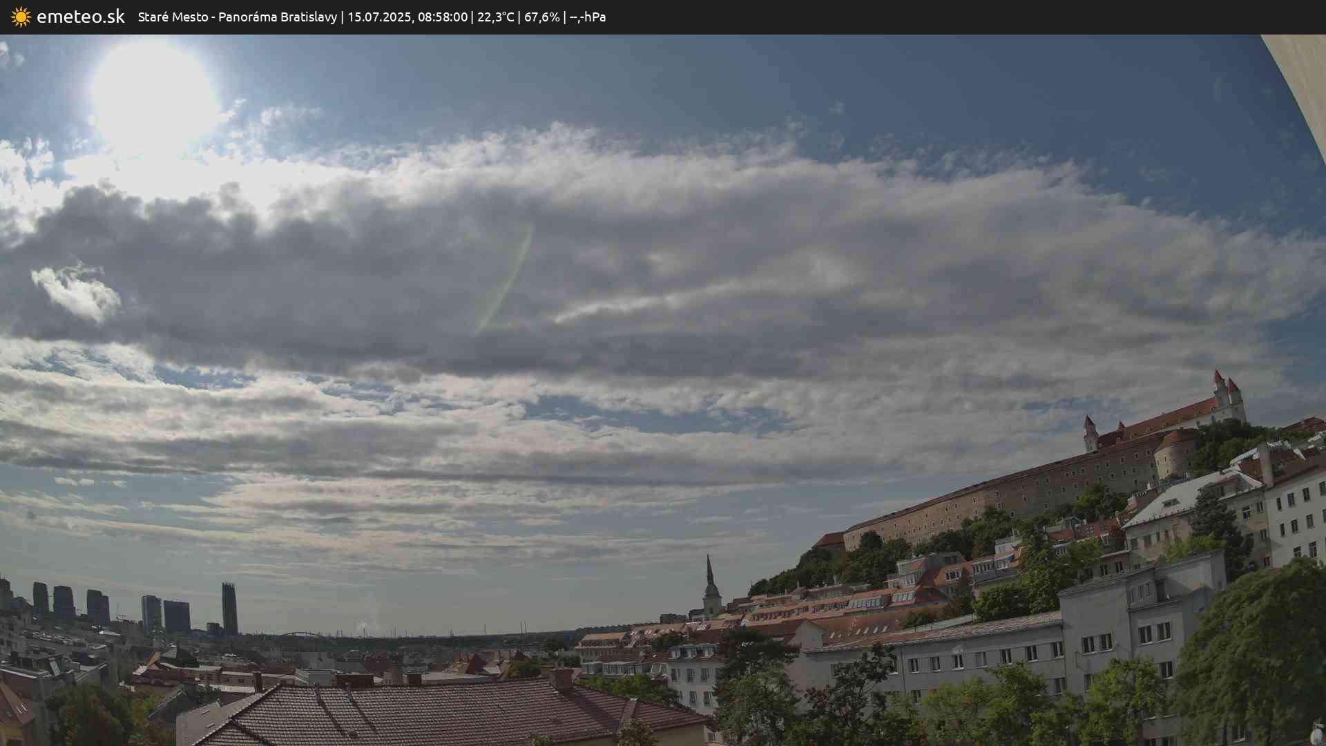 Panoráma Bratislavy