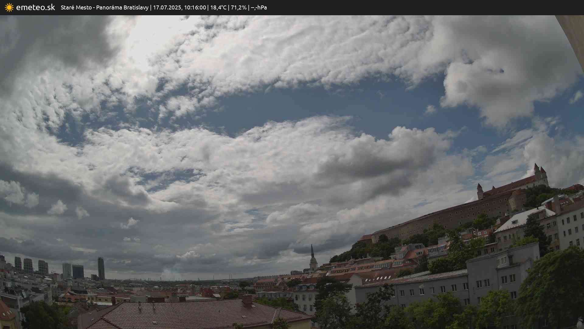 Panoráma Bratislavy