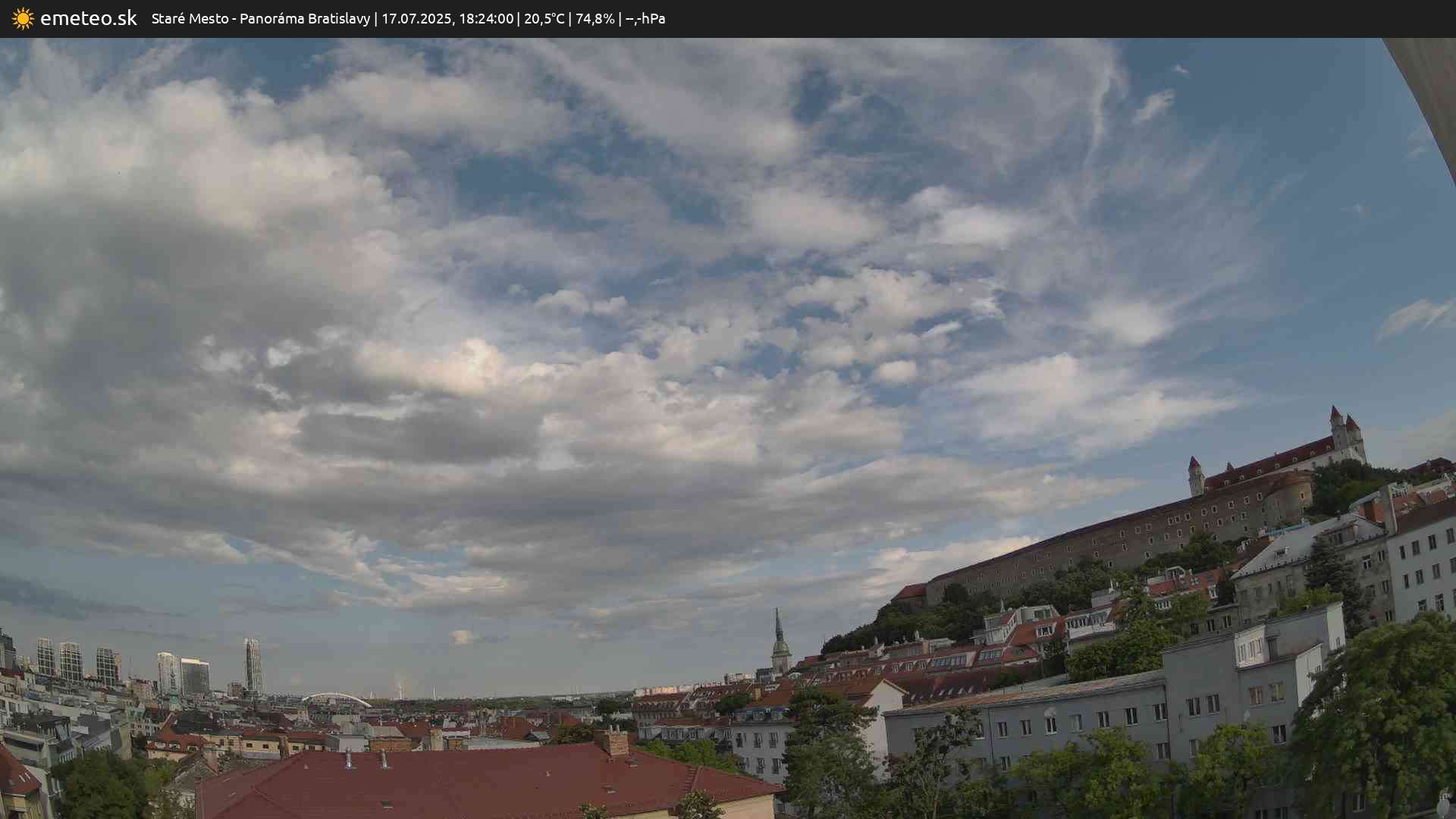 Panoráma Bratislavy