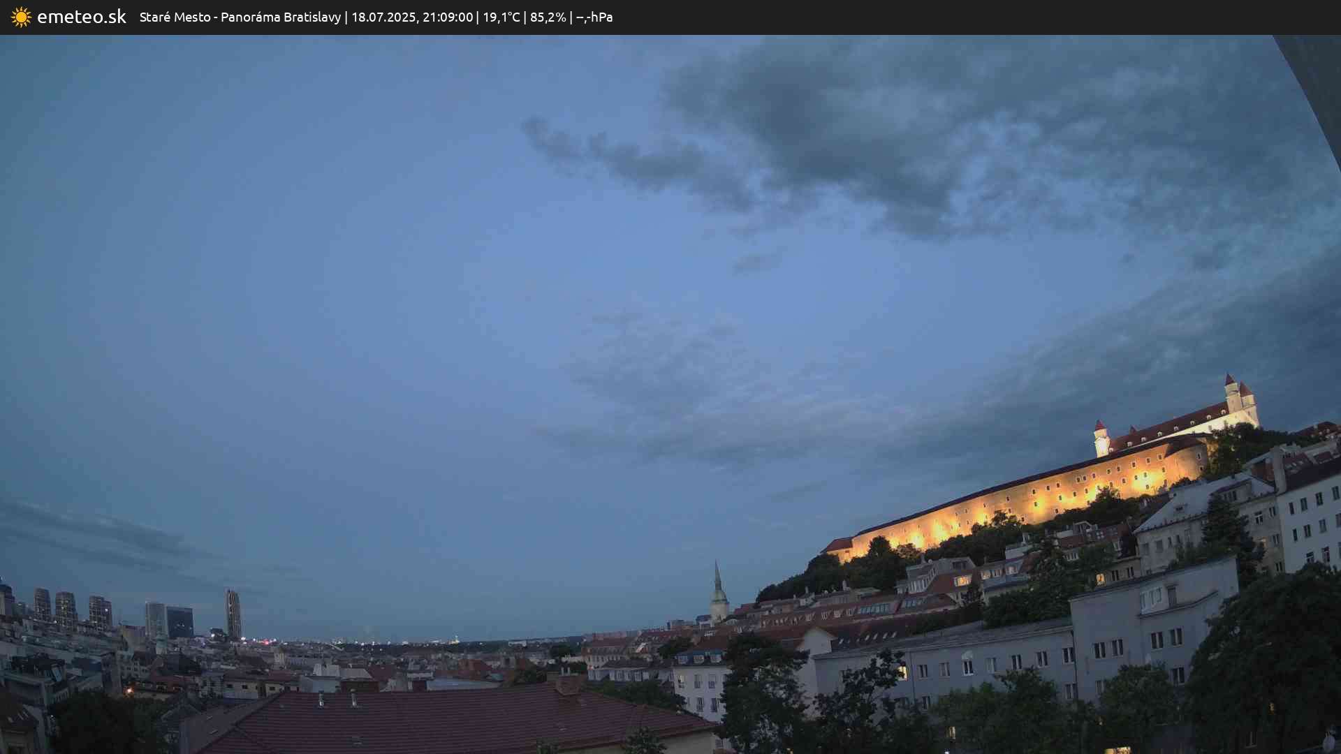 Panoráma Bratislavy