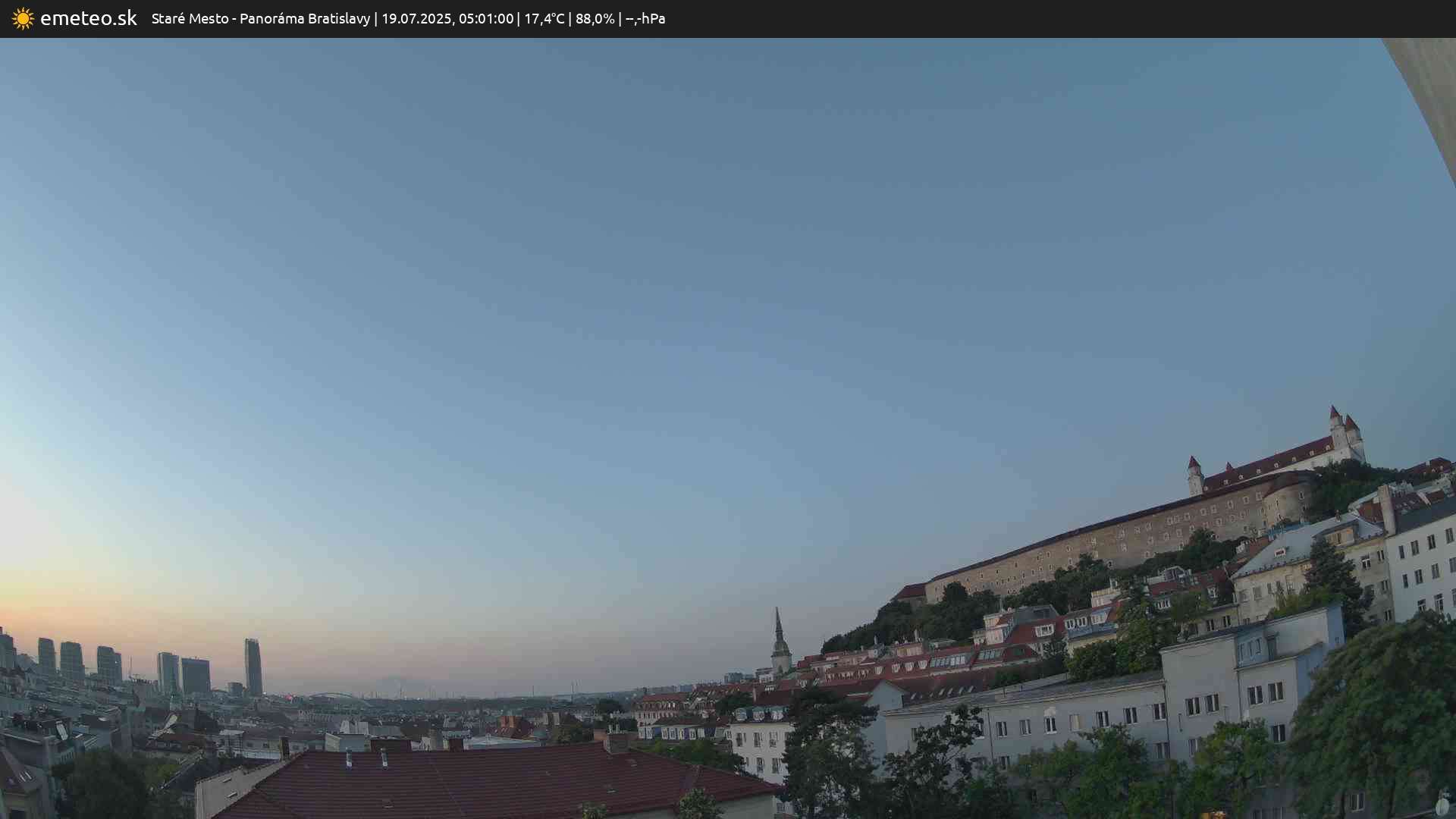 Panoráma Bratislavy