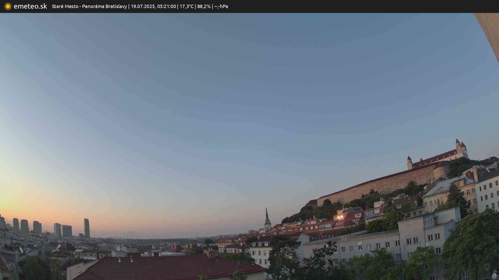 Panoráma Bratislavy