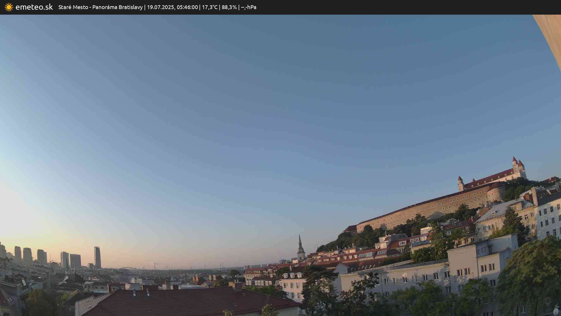 Panoráma Bratislavy