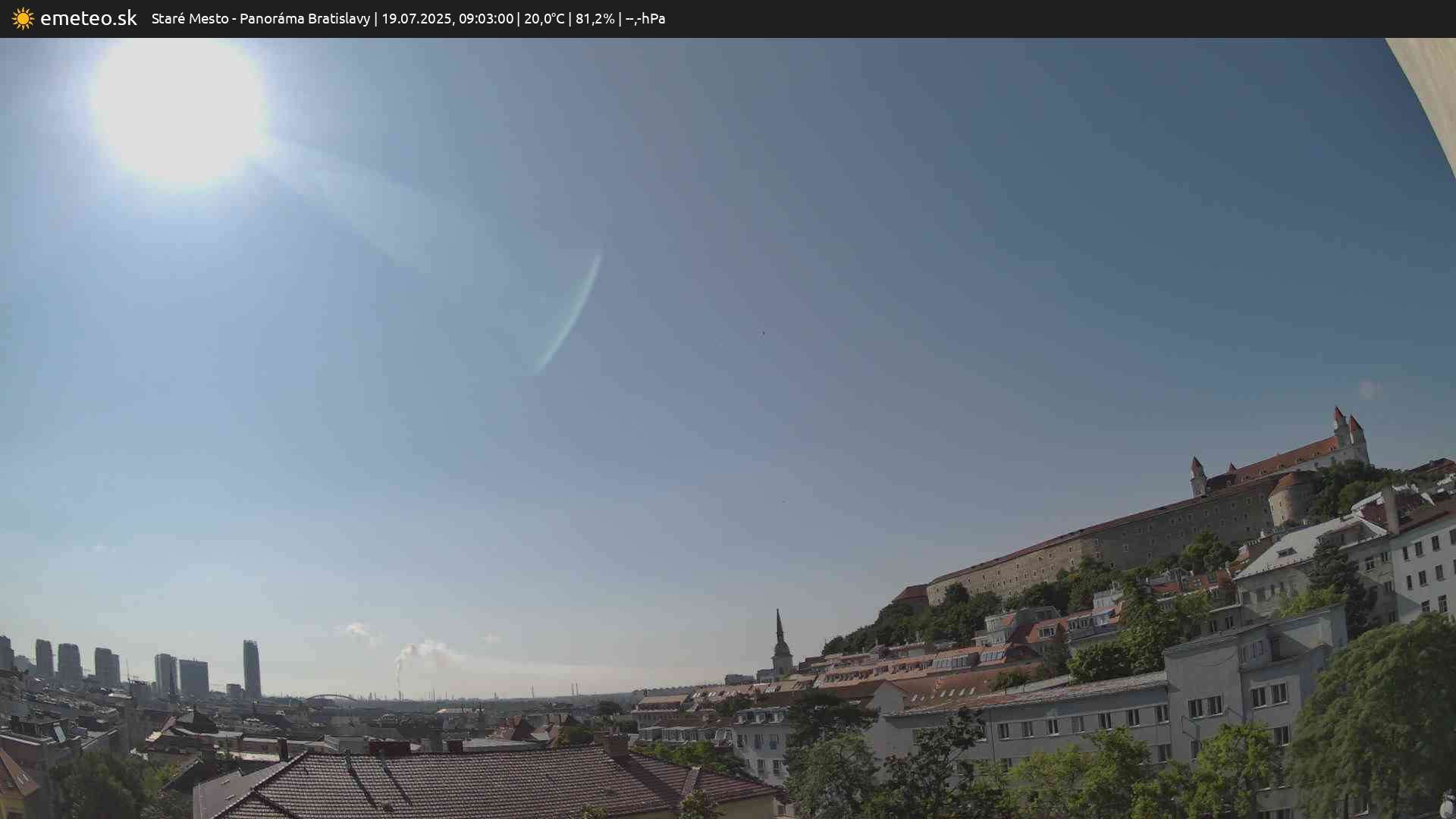 Panoráma Bratislavy