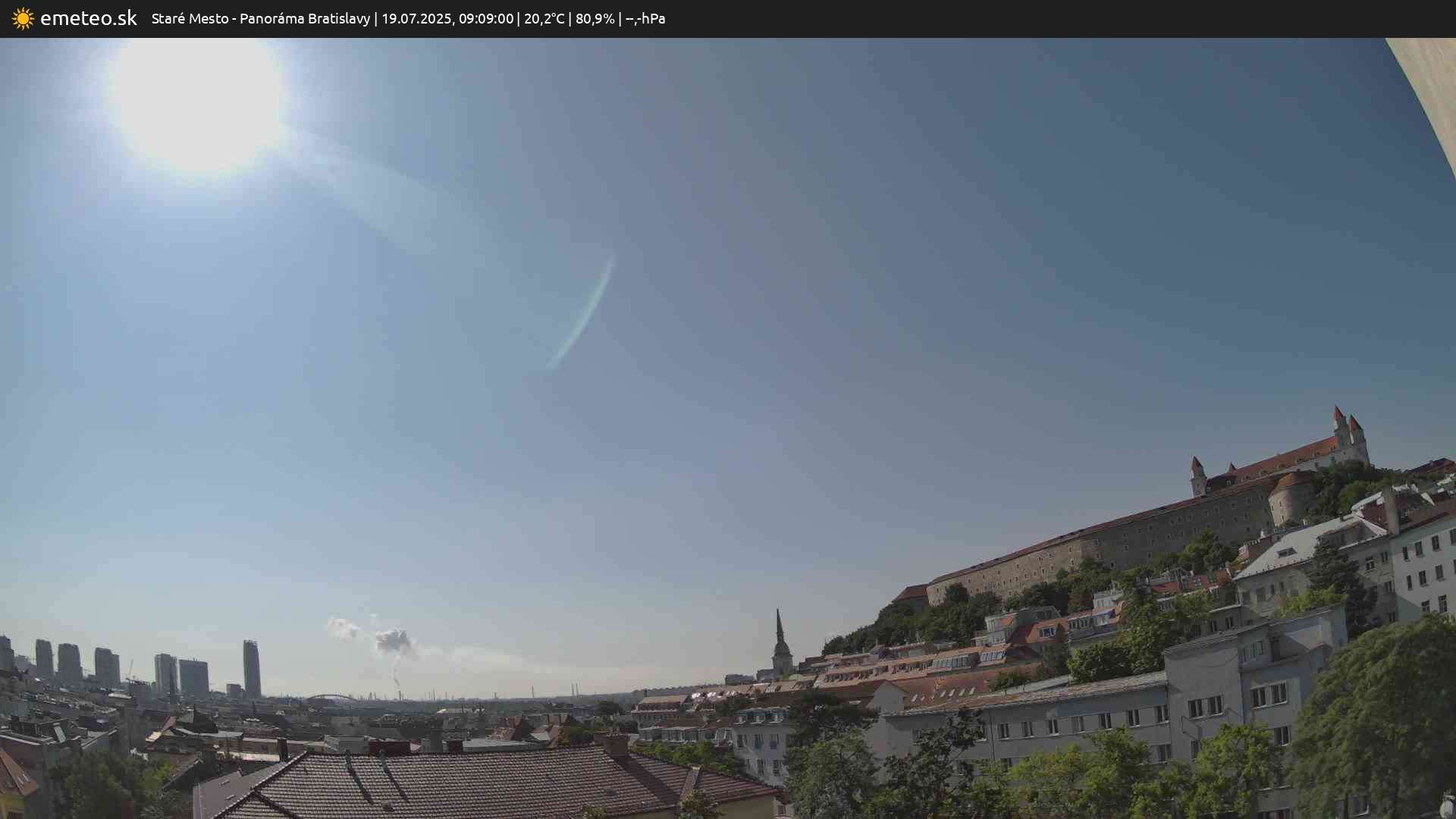 Panoráma Bratislavy