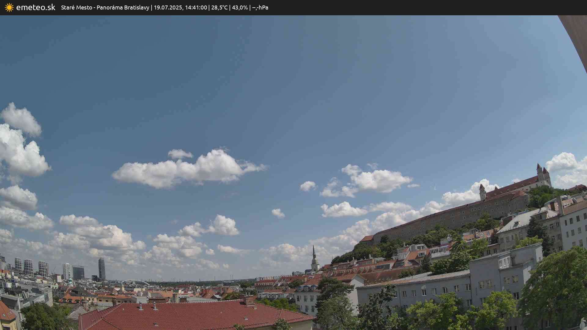 Panoráma Bratislavy