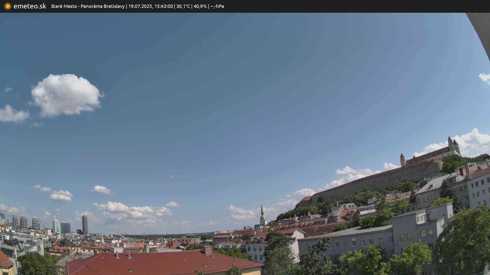 Panoráma Bratislavy