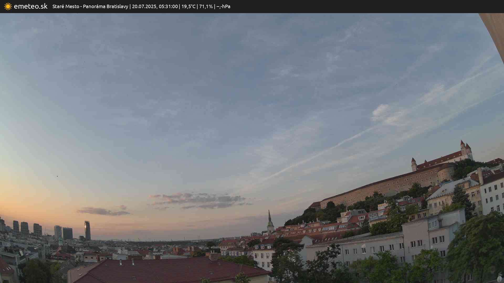 Panoráma Bratislavy