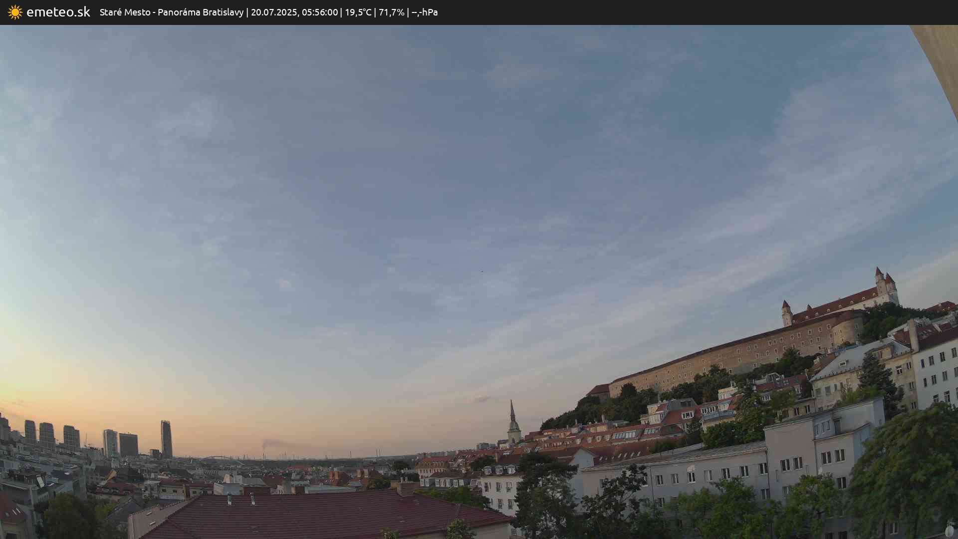 Panoráma Bratislavy
