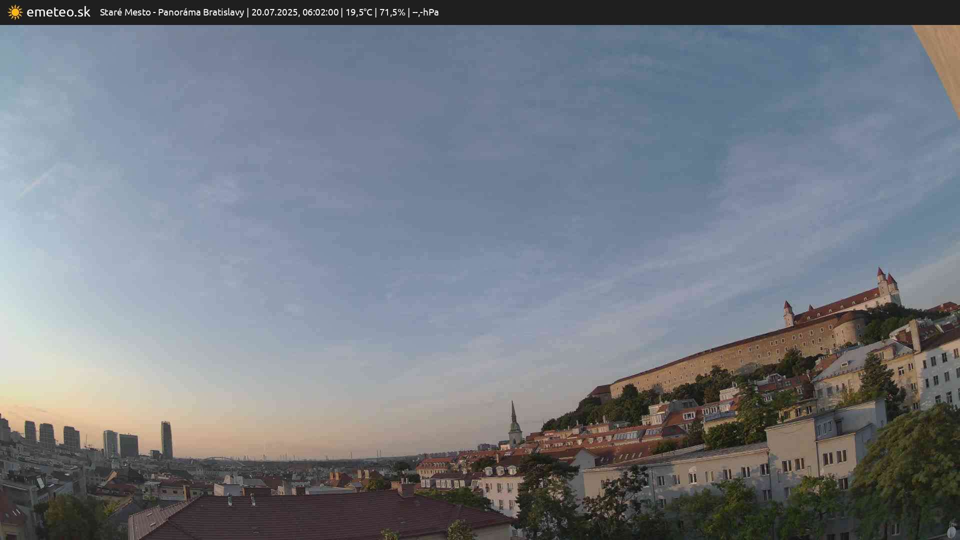 Panoráma Bratislavy