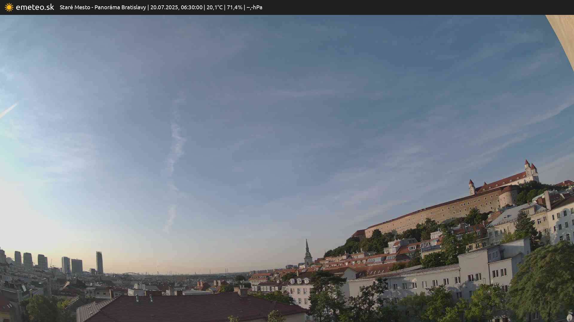 Panoráma Bratislavy