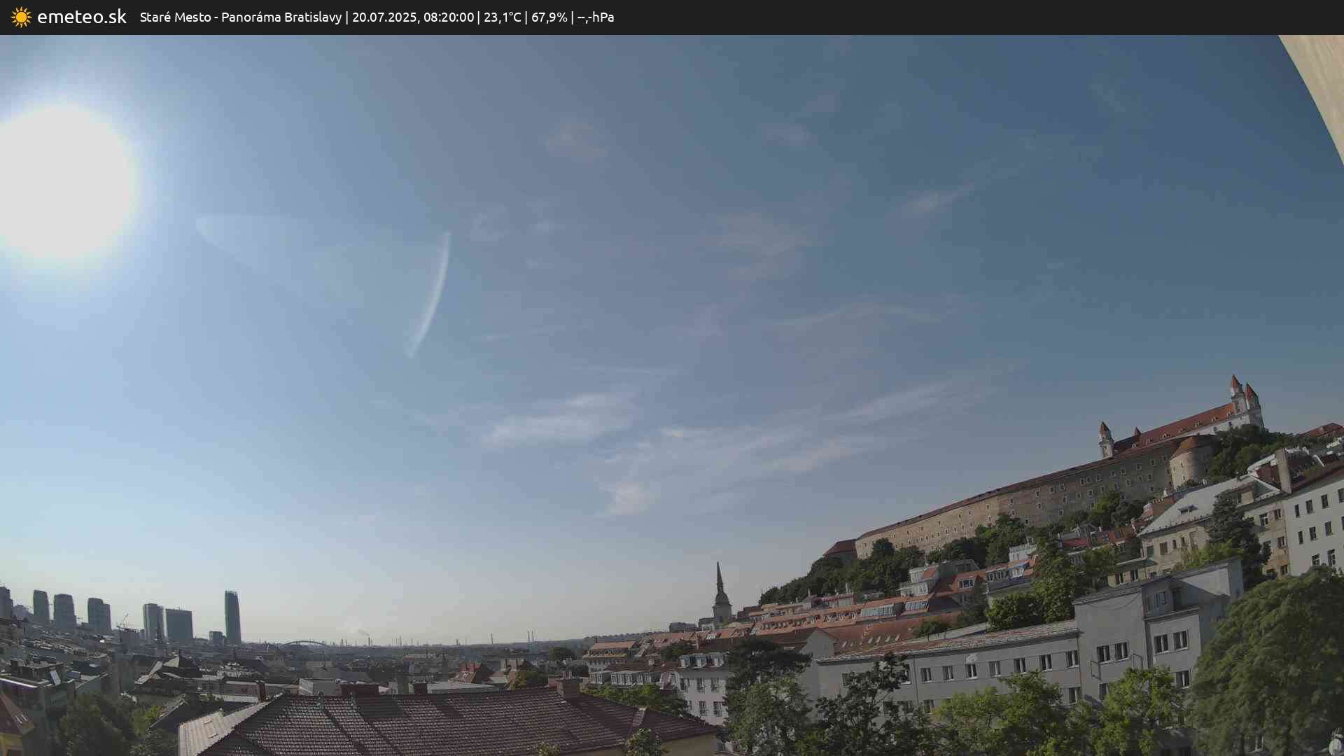 Panoráma Bratislavy