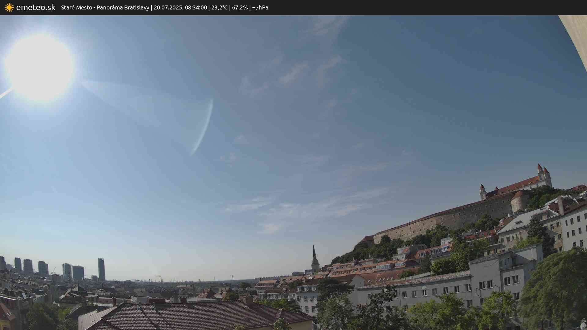 Panoráma Bratislavy
