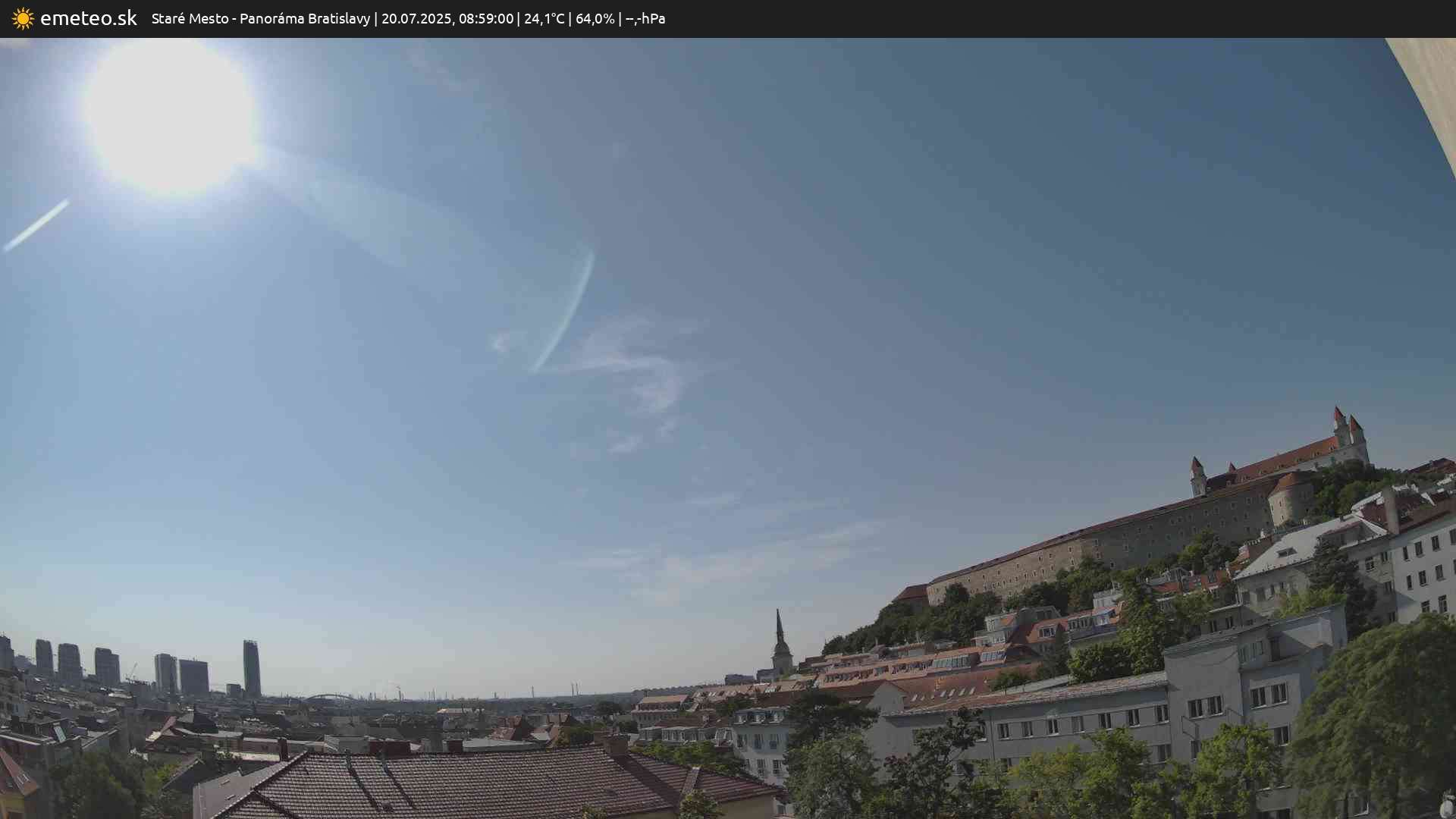 Panoráma Bratislavy