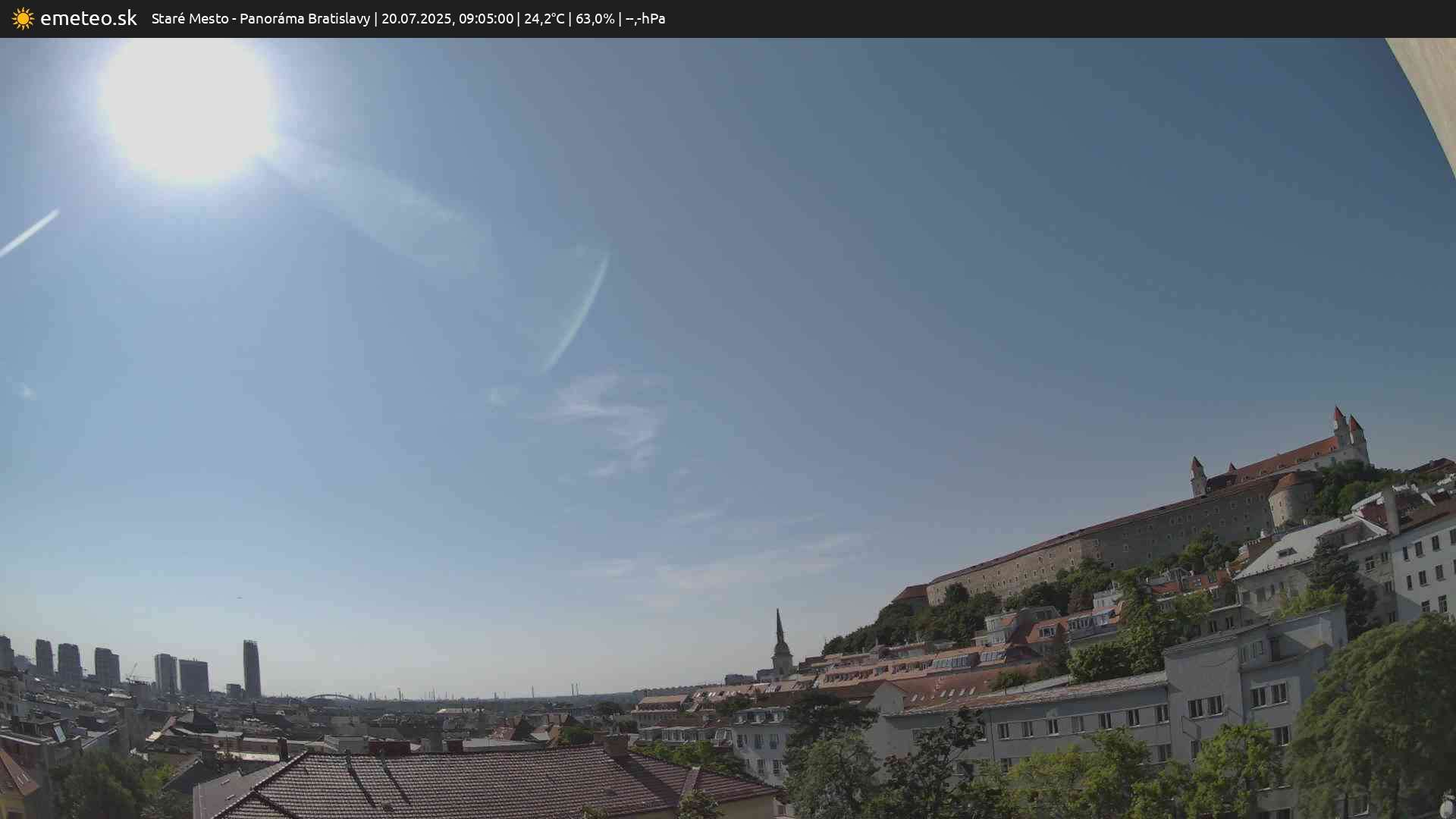 Panoráma Bratislavy