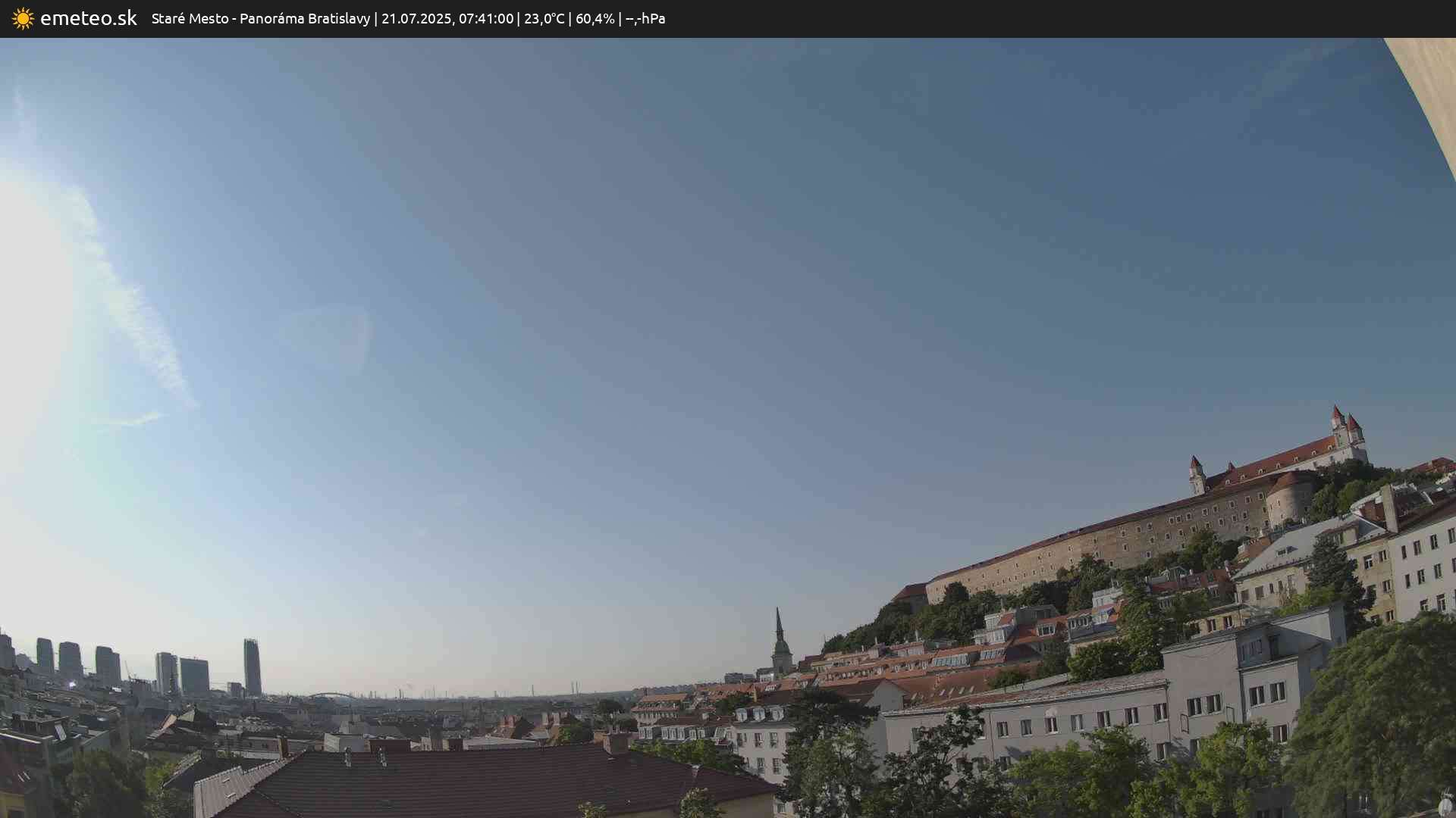 Panoráma Bratislavy