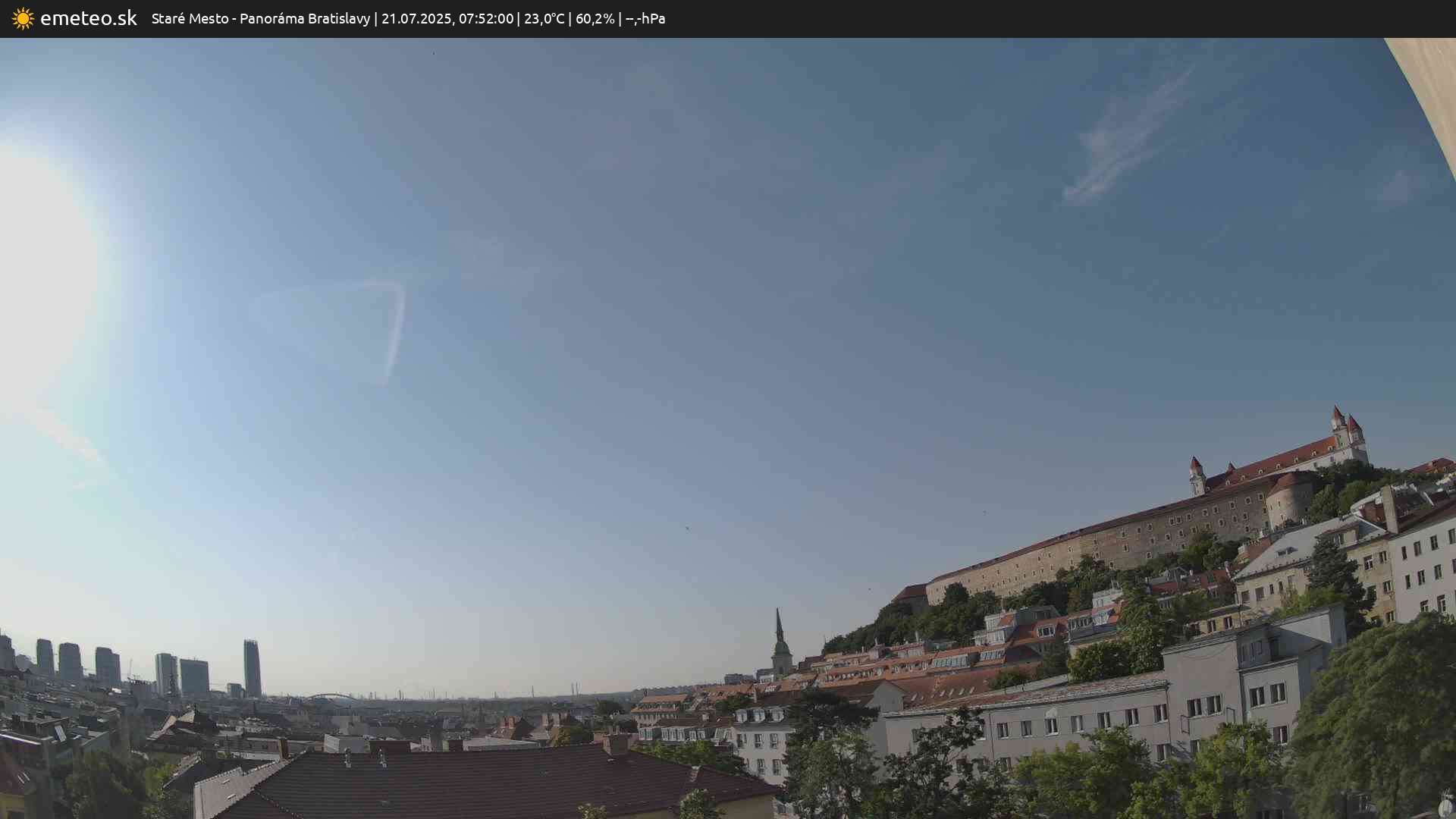 Panoráma Bratislavy