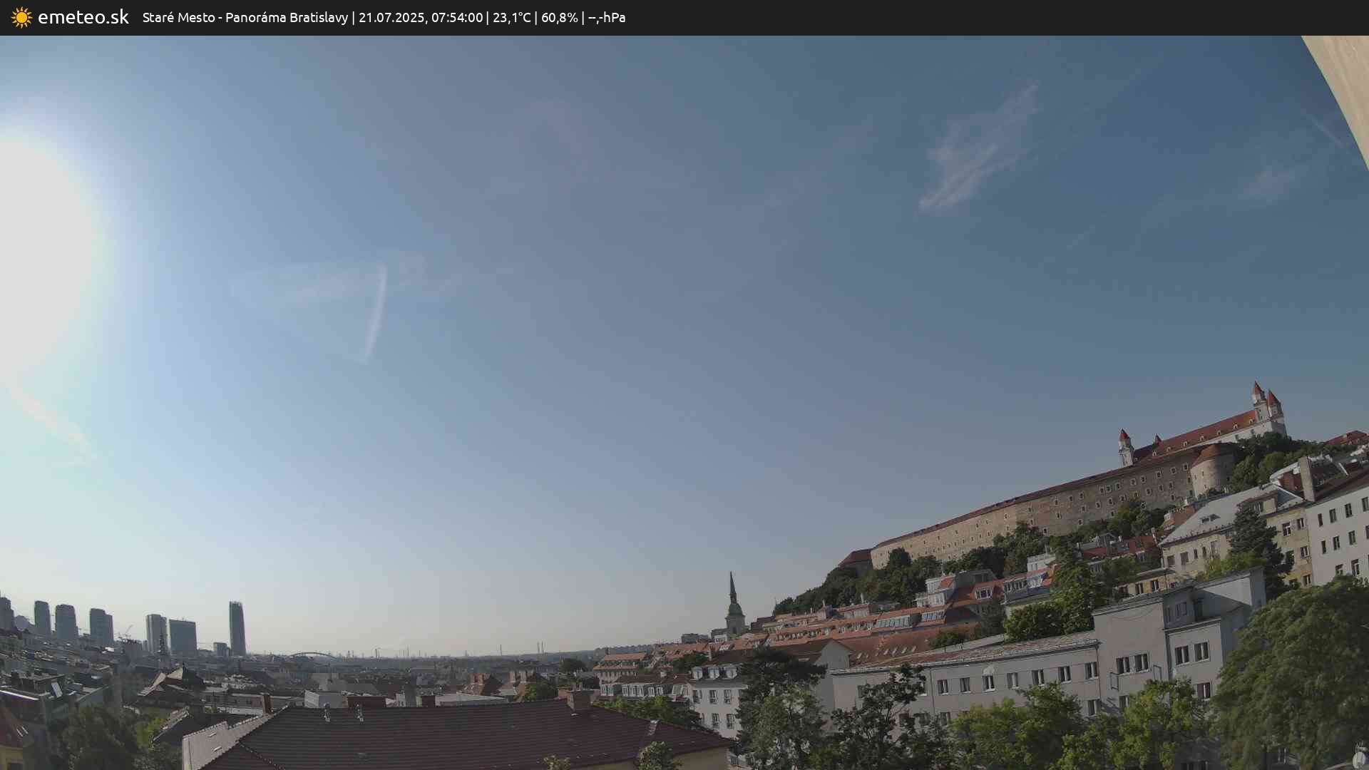 Panoráma Bratislavy