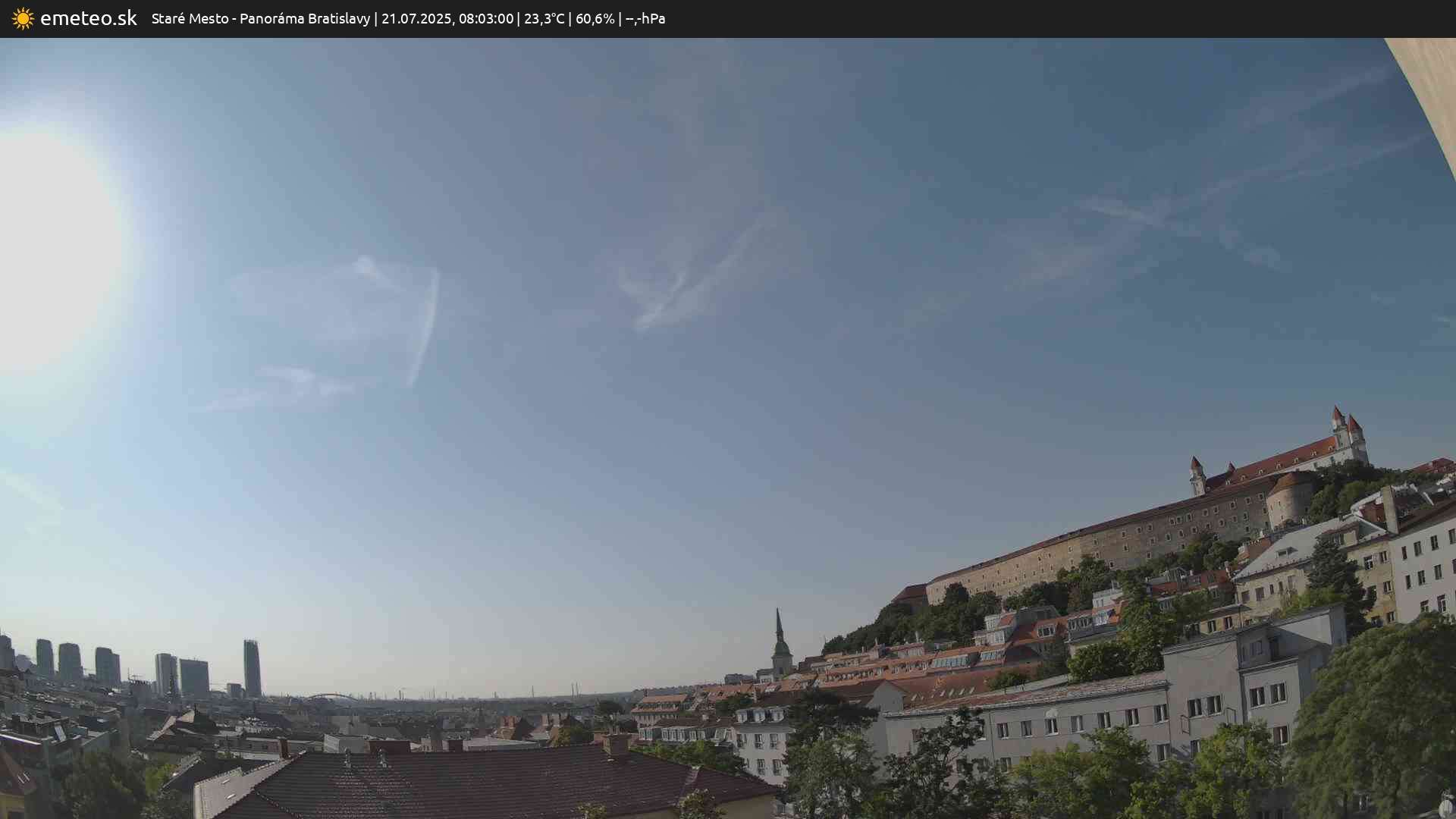 Panoráma Bratislavy