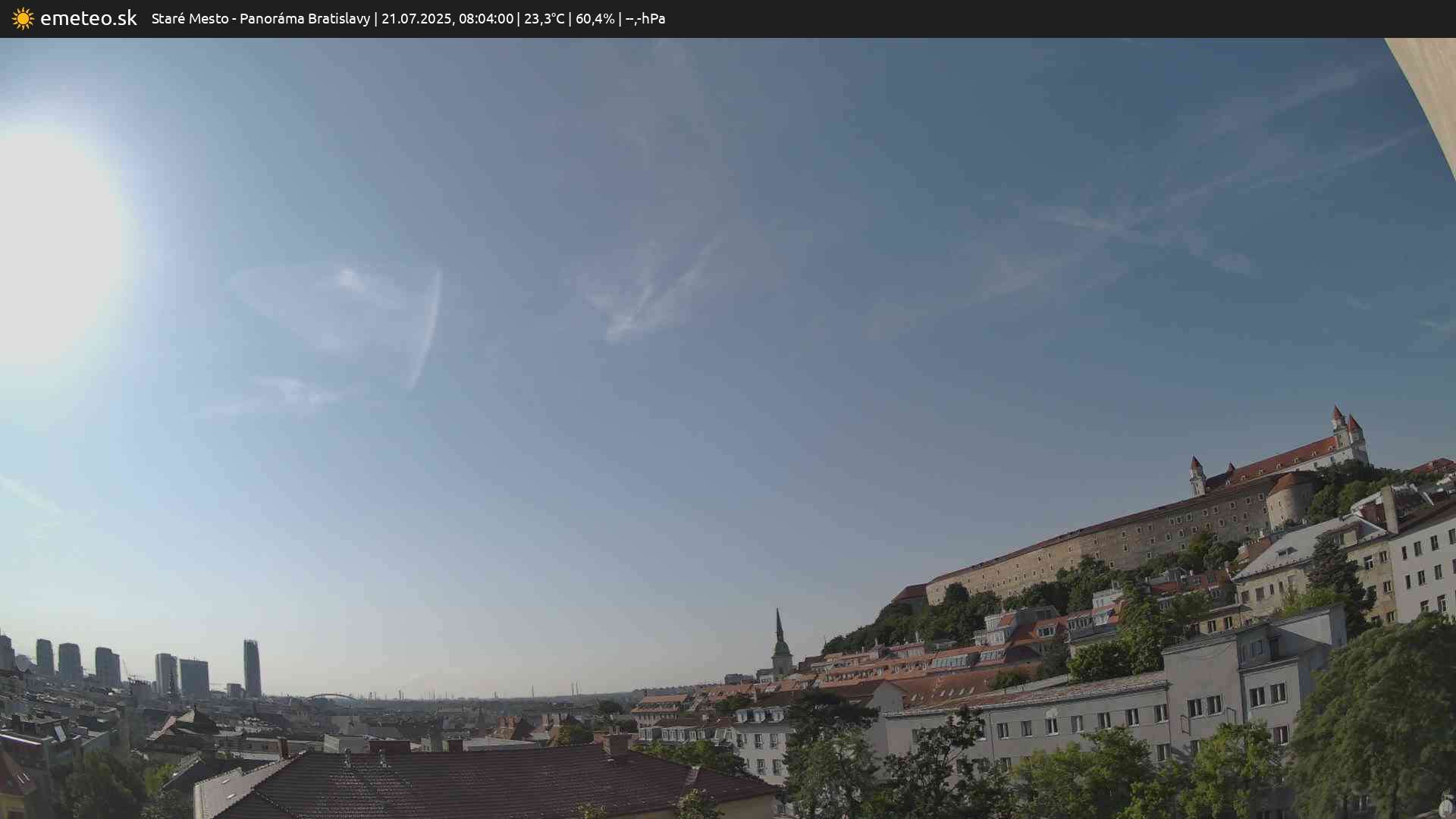Panoráma Bratislavy