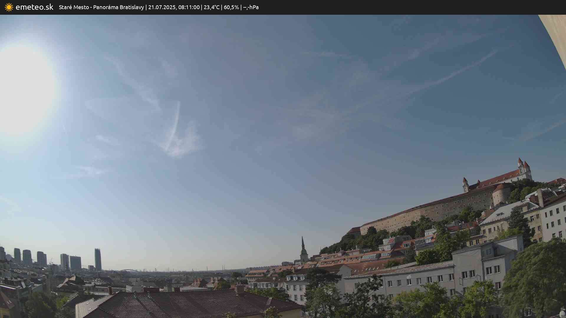 Panoráma Bratislavy