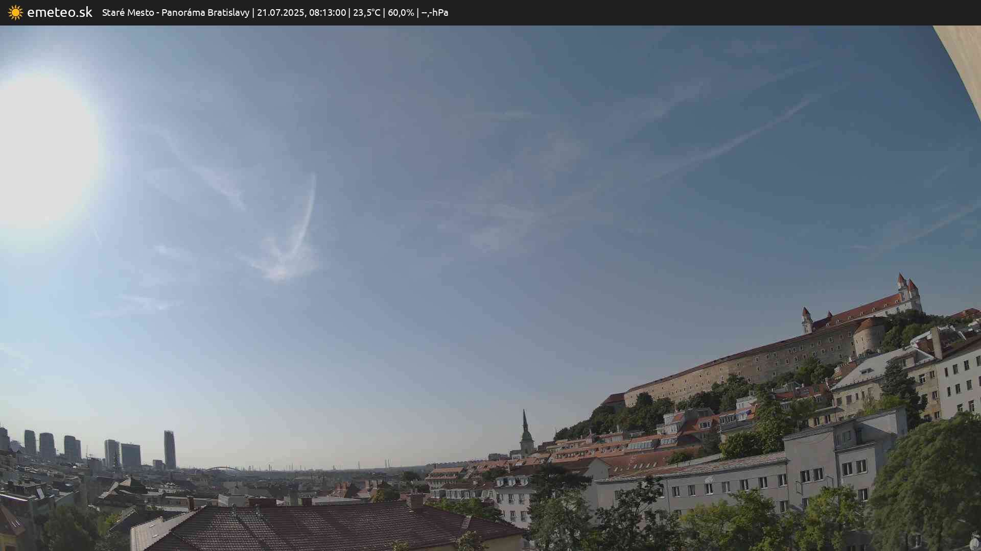 Panoráma Bratislavy