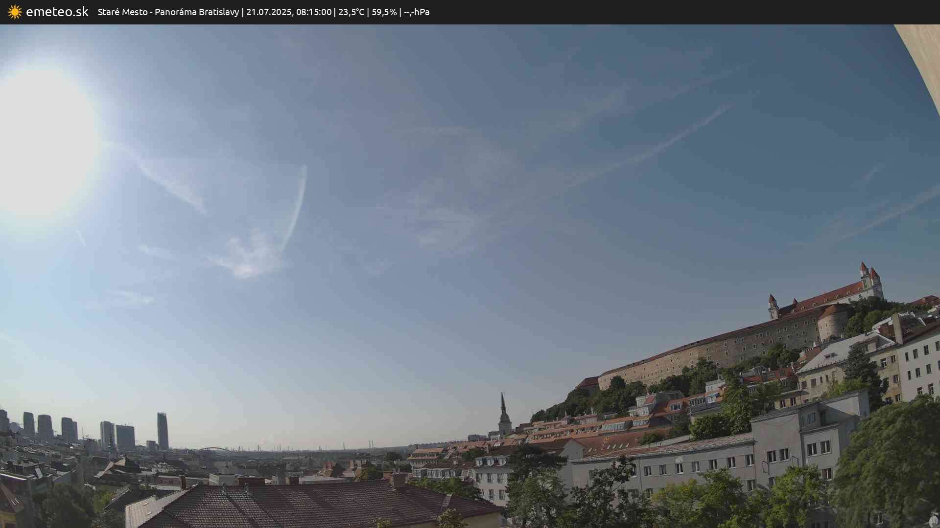 Panoráma Bratislavy