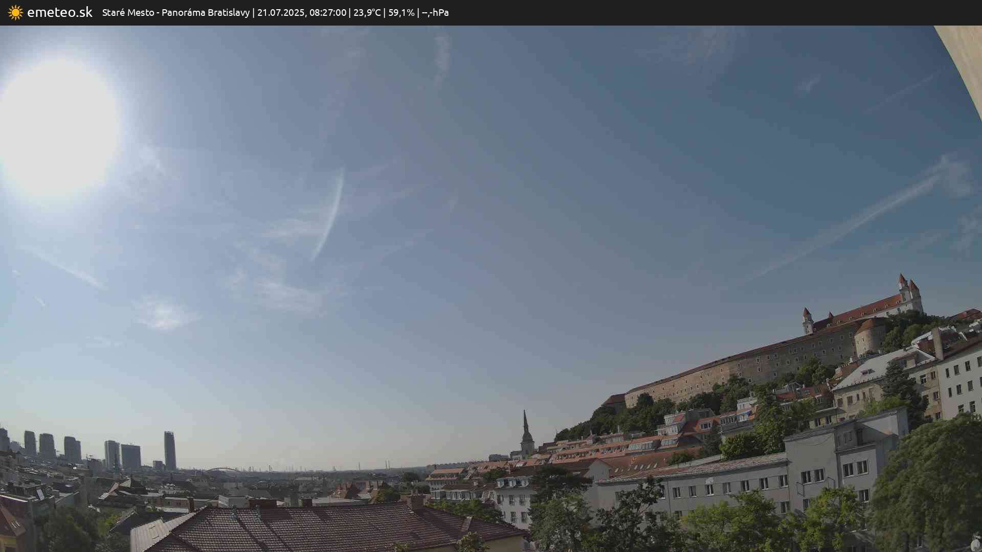 Panoráma Bratislavy