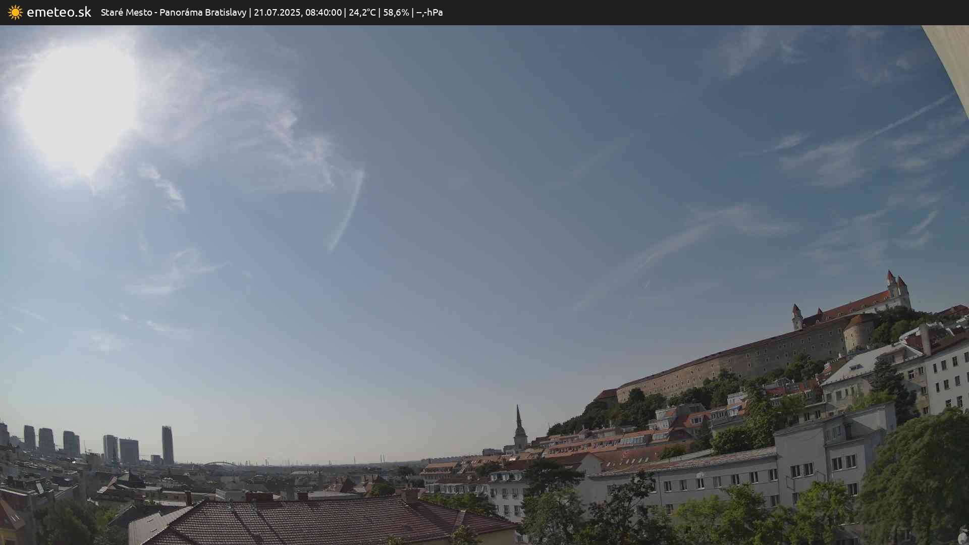 Panoráma Bratislavy