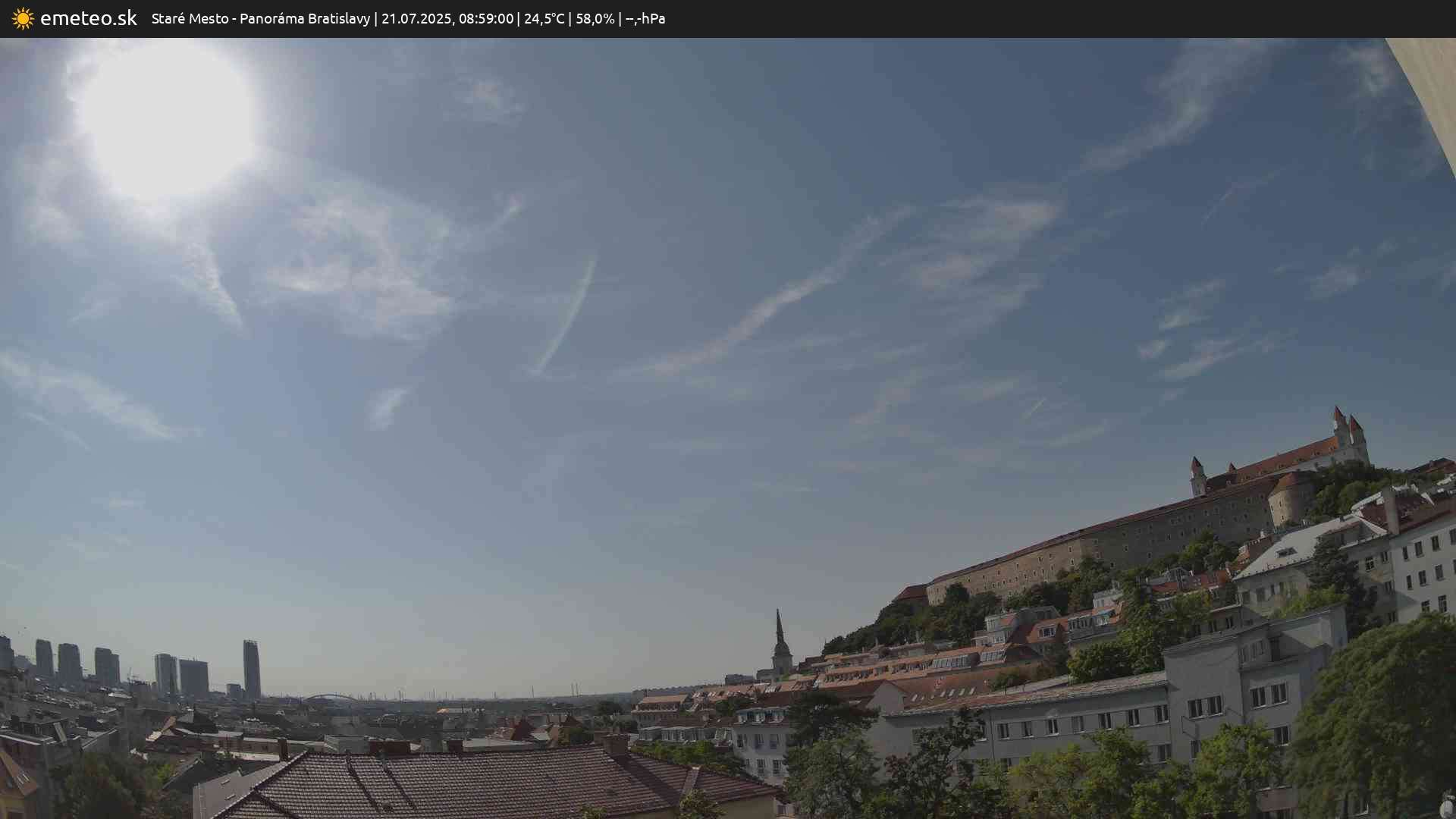 Panoráma Bratislavy