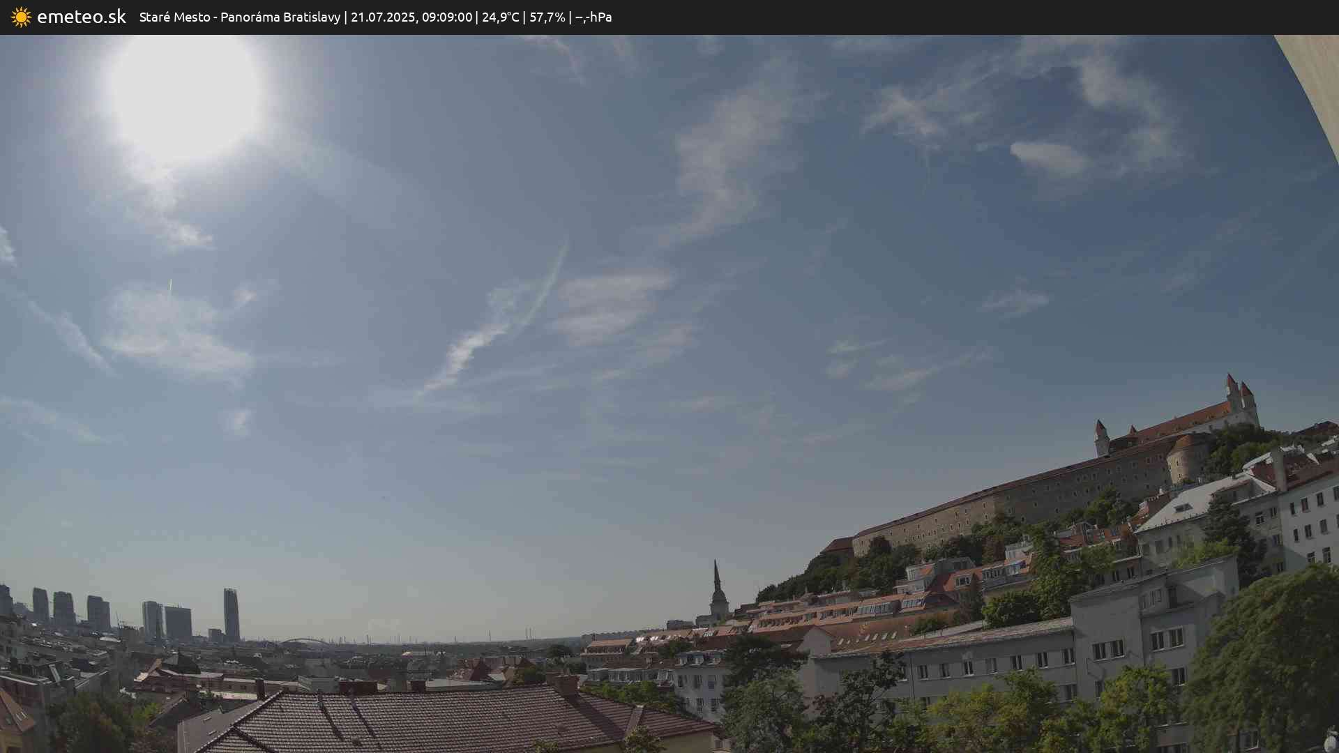 Panoráma Bratislavy