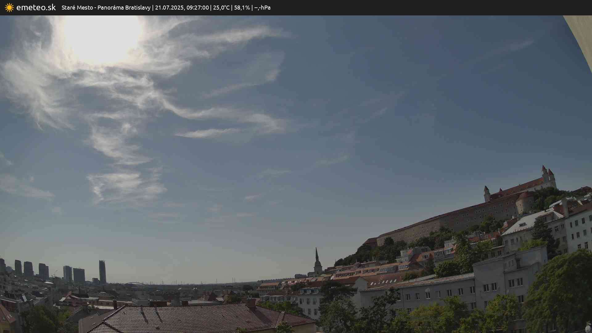 Panoráma Bratislavy